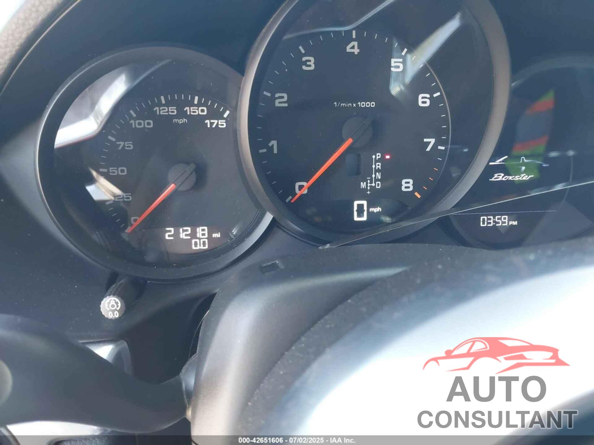 PORSCHE 718 BOXSTER 2021 - WP0CA2A8XMS210688
