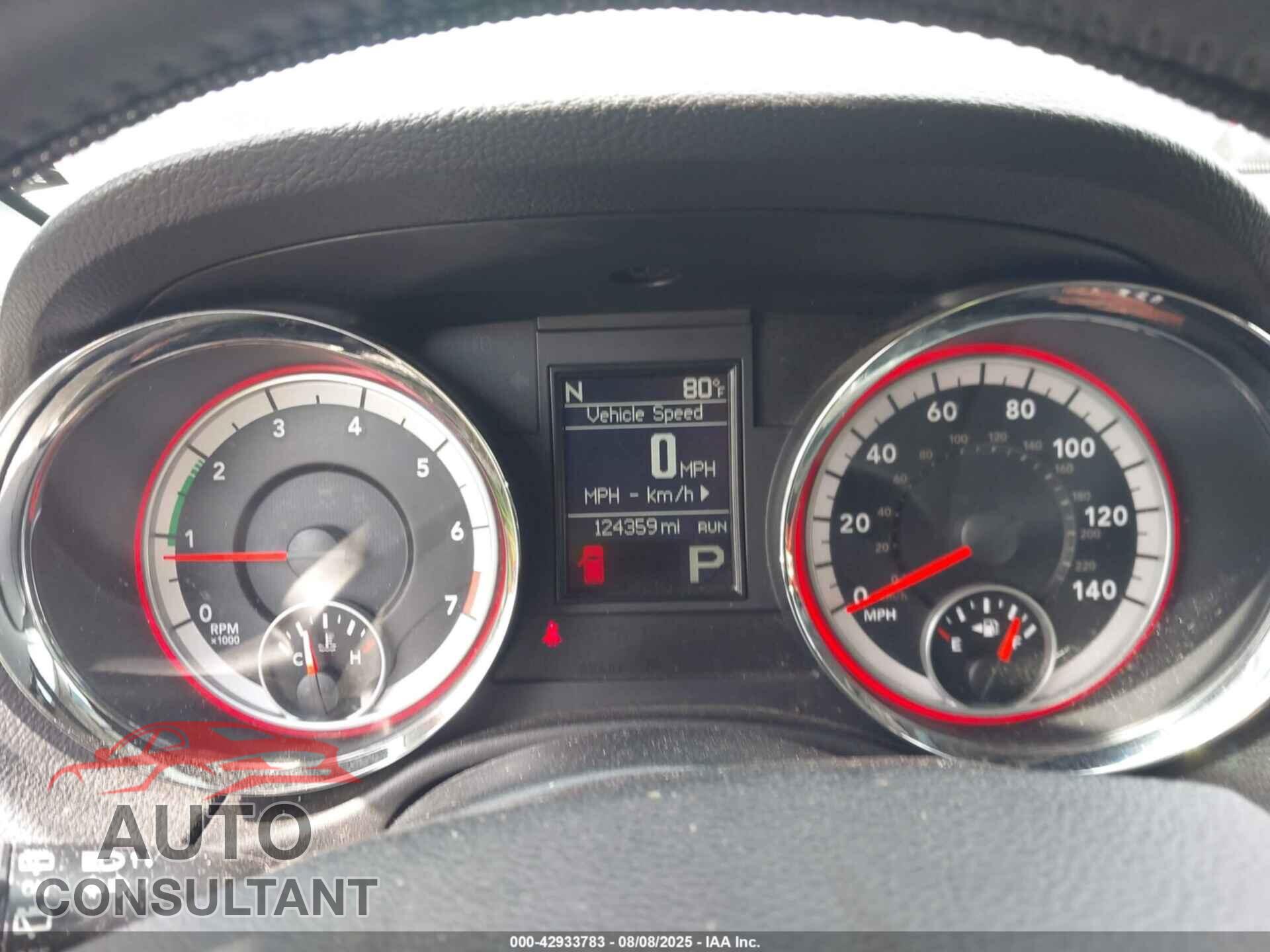 DODGE DURANGO 2013 - 1C4RDJDG6DC696201