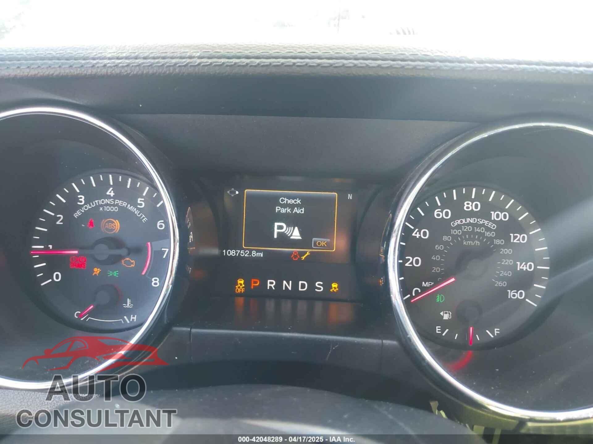 FORD MUSTANG 2016 - 1FA6P8TH7G5259089