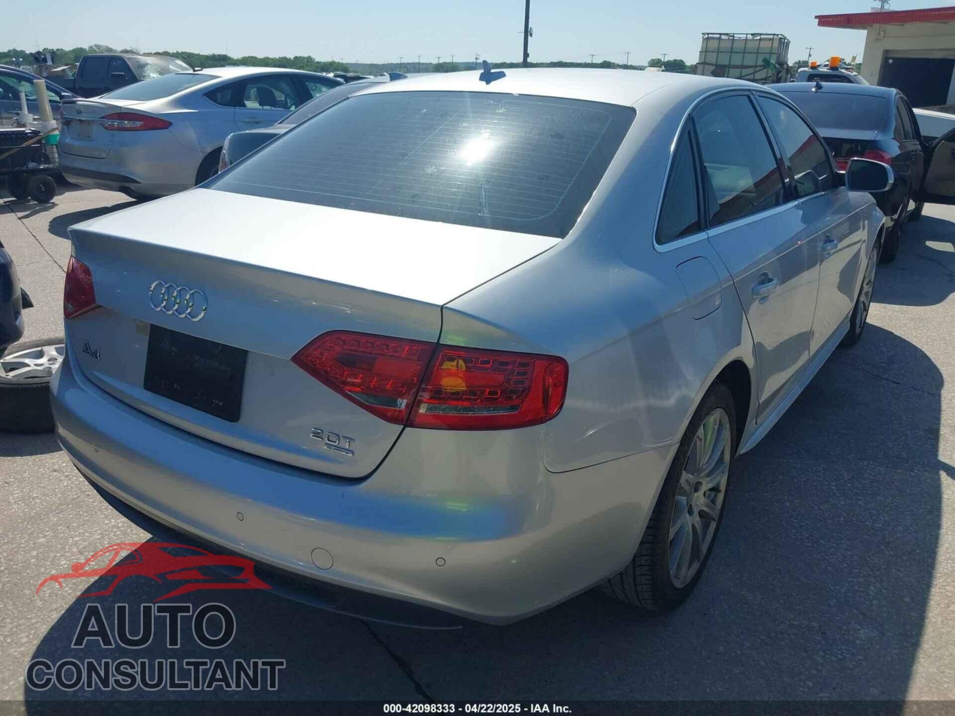 AUDI A4 2012 - WAUFFAFL4CN001656