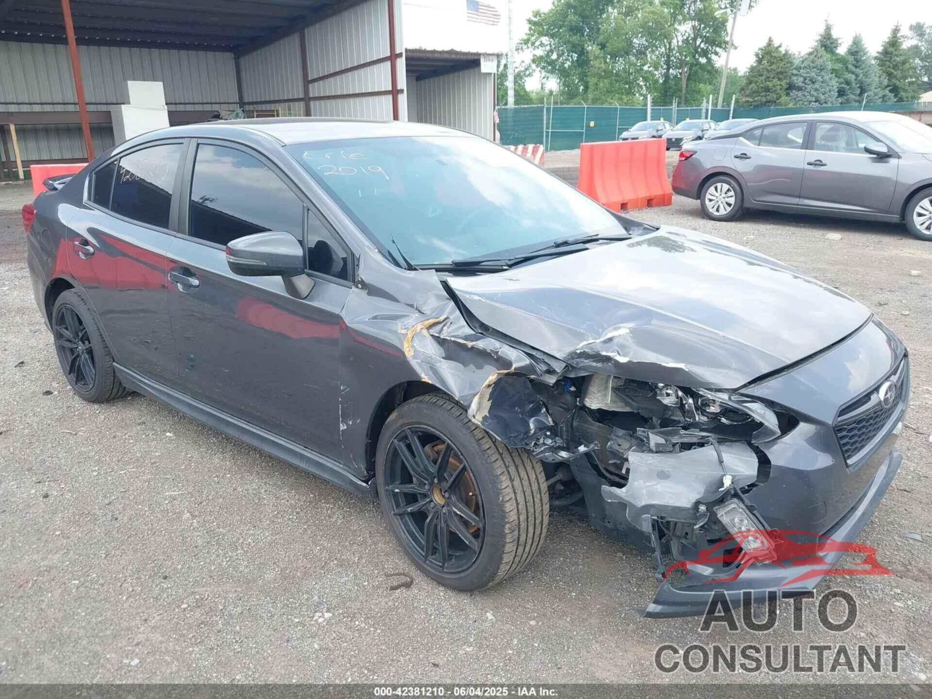 SUBARU IMPREZA 2019 - 4S3GKAJ61K3627597
