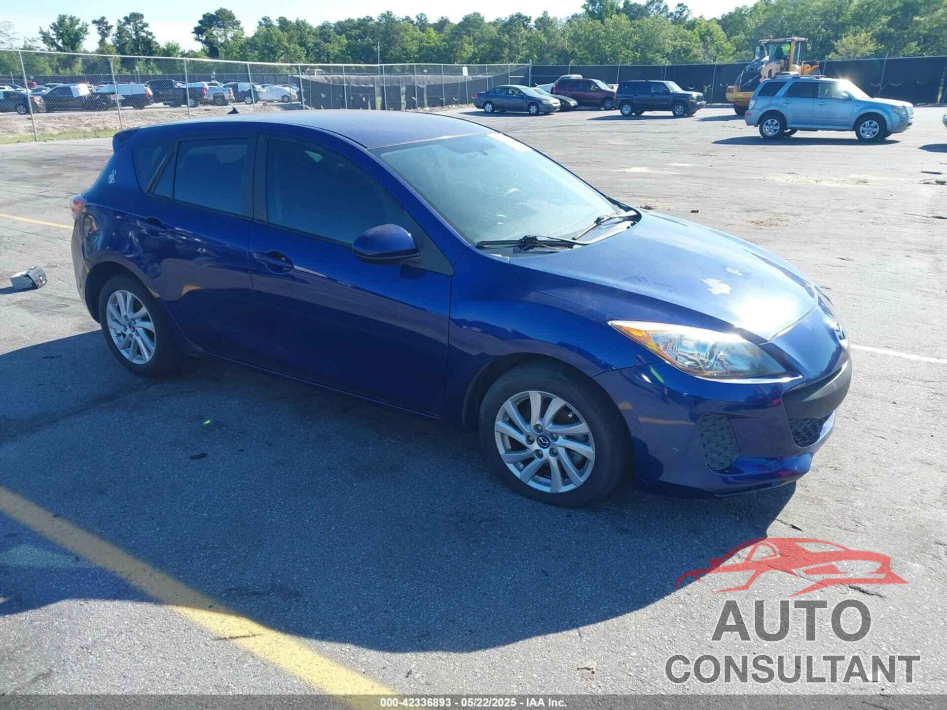 MAZDA MAZDA3 2013 - JM1BL1L74D1767414