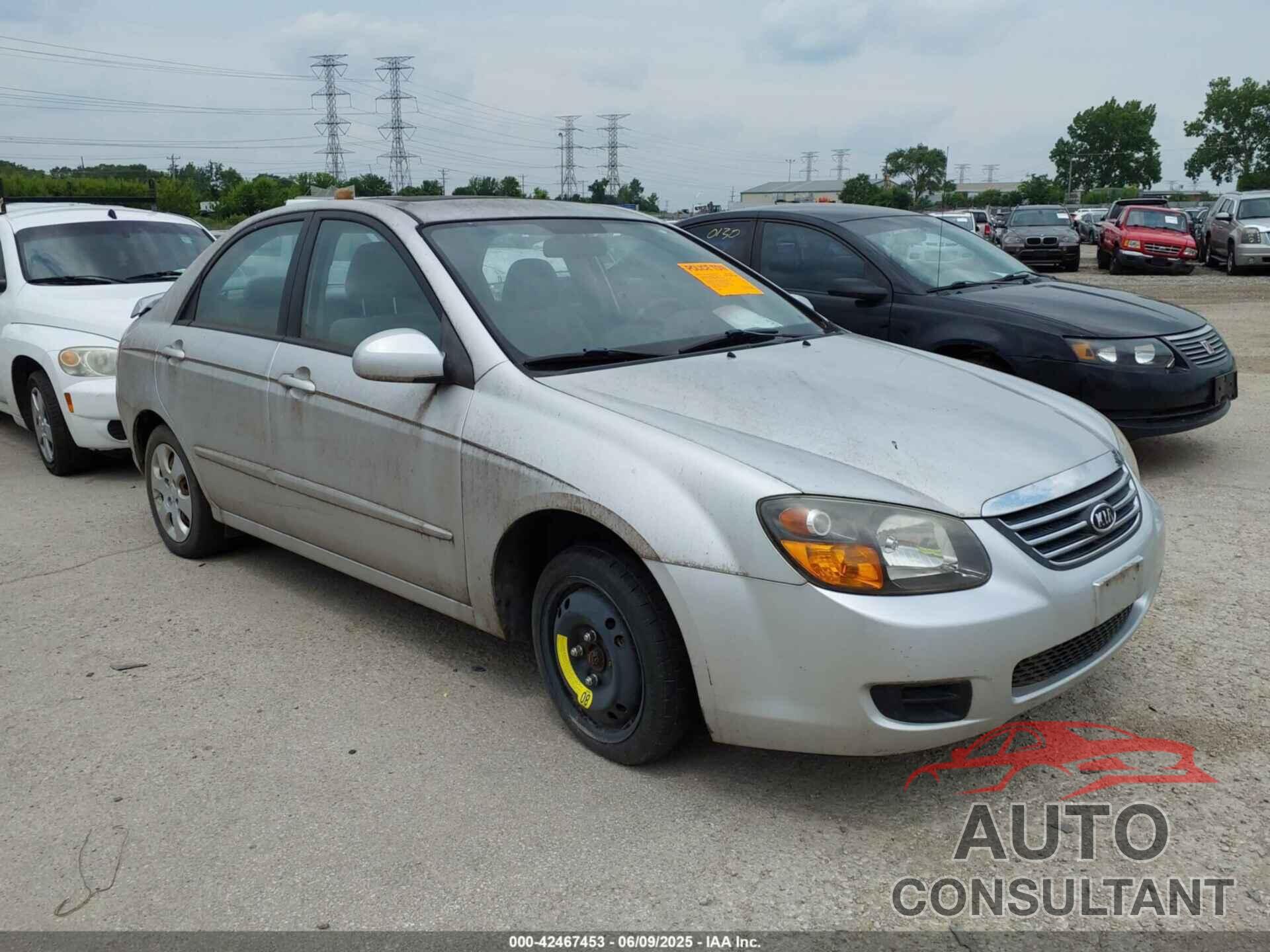 KIA SPECTRA 2009 - KNAFE221995613874