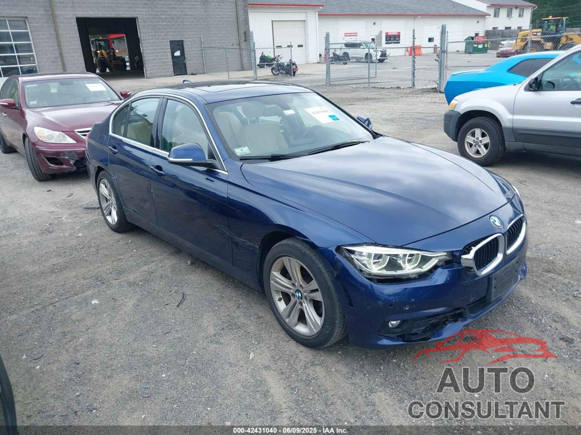 BMW 330I 2017 - WBA8D9G58HNU59656