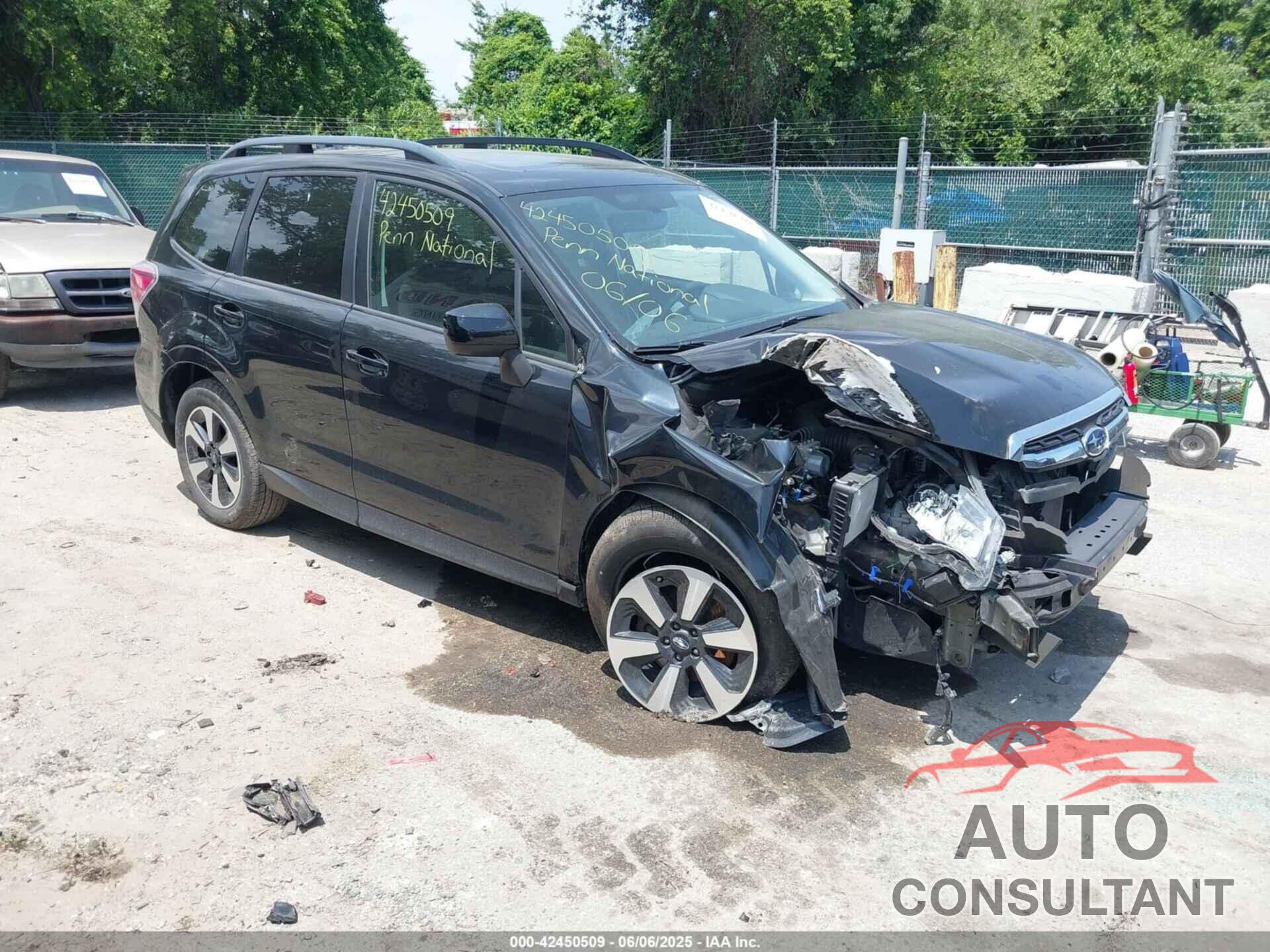 SUBARU FORESTER 2017 - JF2SJAEC3HH533571