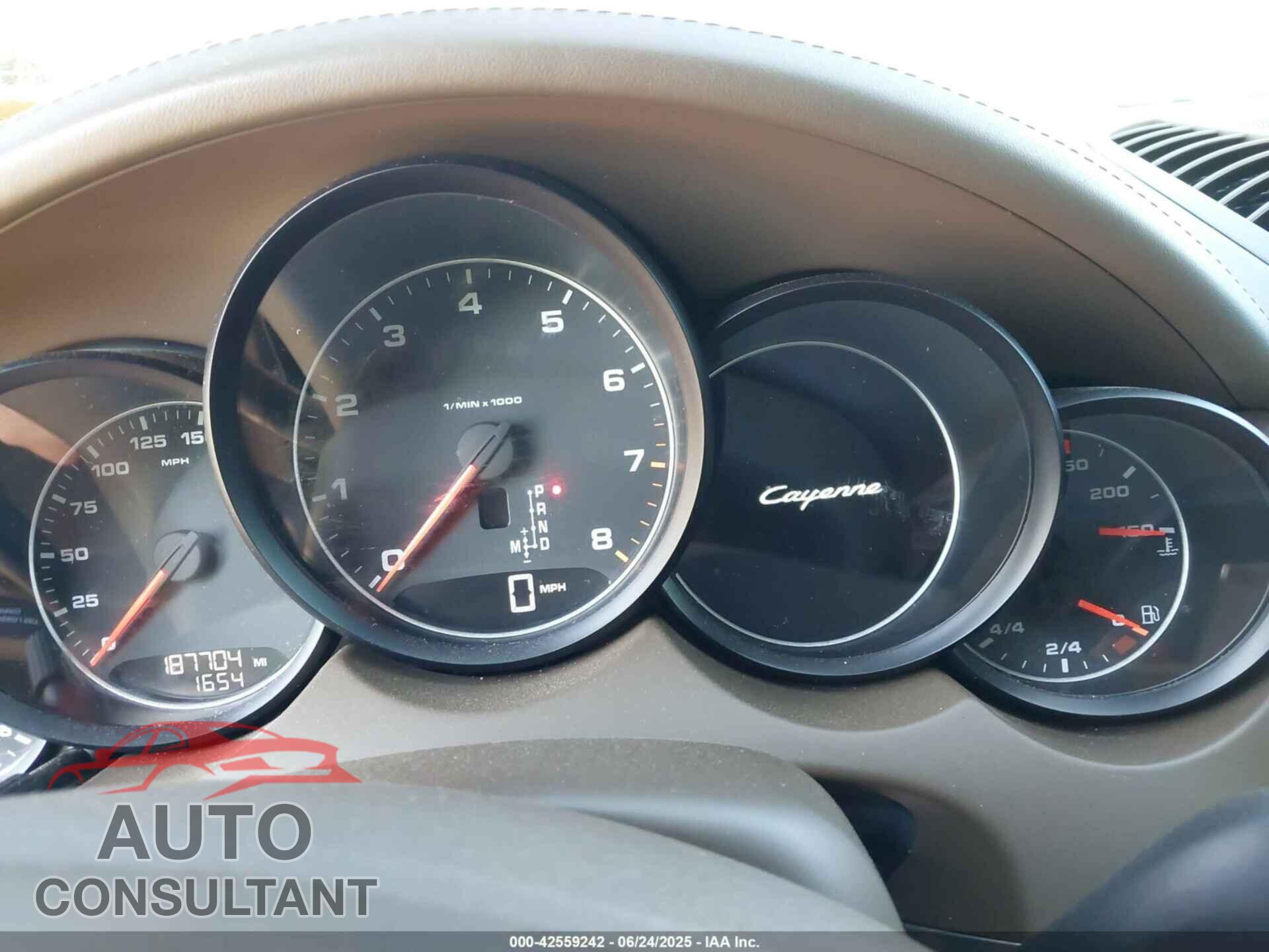 PORSCHE CAYENNE 2011 - WP1AA2A26BLA09038