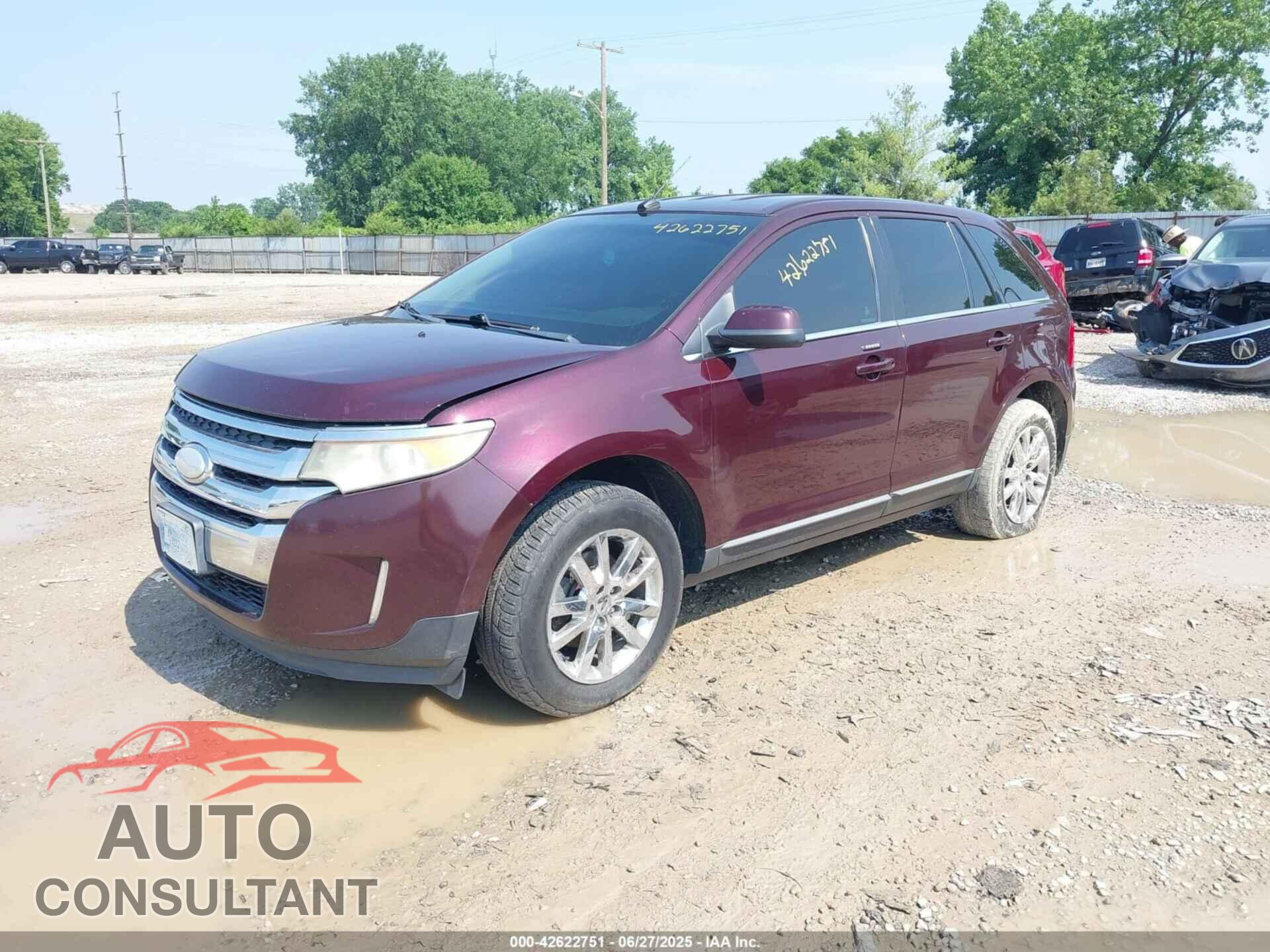FORD EDGE 2011 - 2FMDK3KC4BBB31661