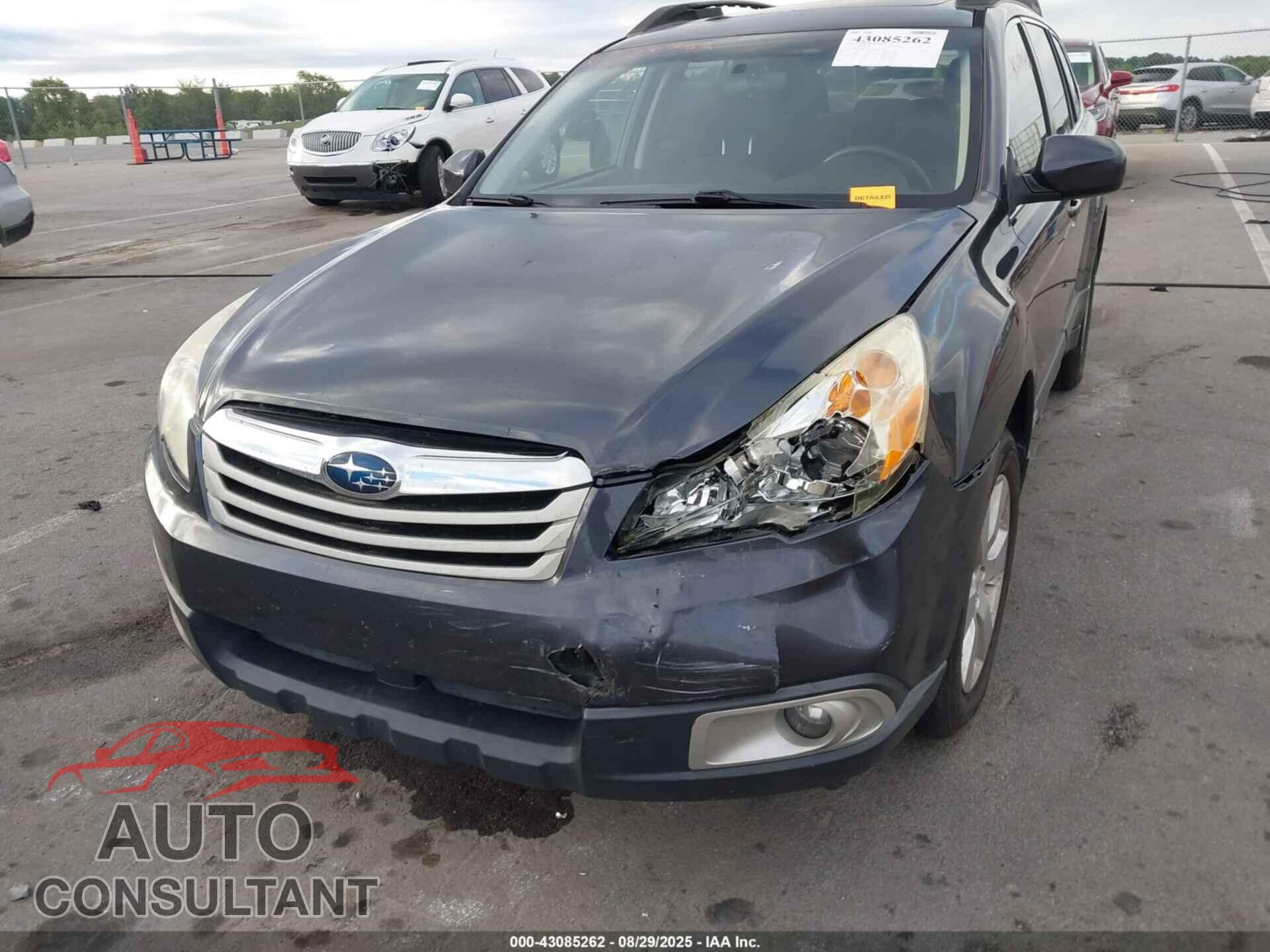 SUBARU OUTBACK 2011 - 4S4BRBLC8B3367922