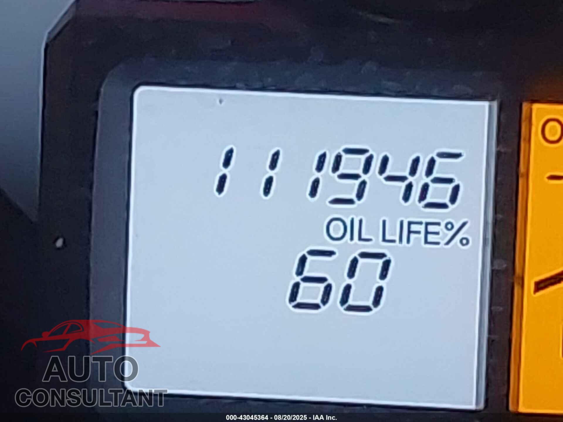 HONDA PILOT 2012 - 5FNYF4H41CB036320