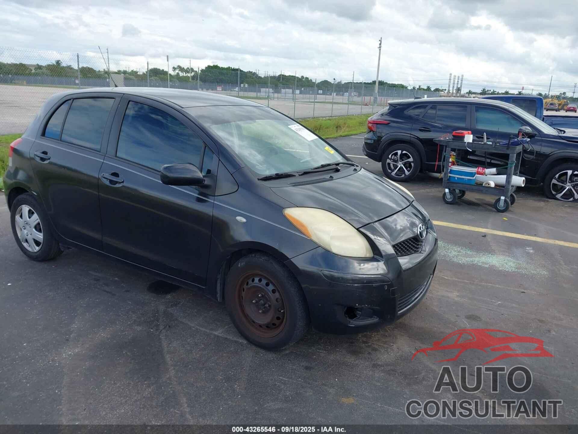 TOYOTA YARIS 2009 - JTDKT903395254218