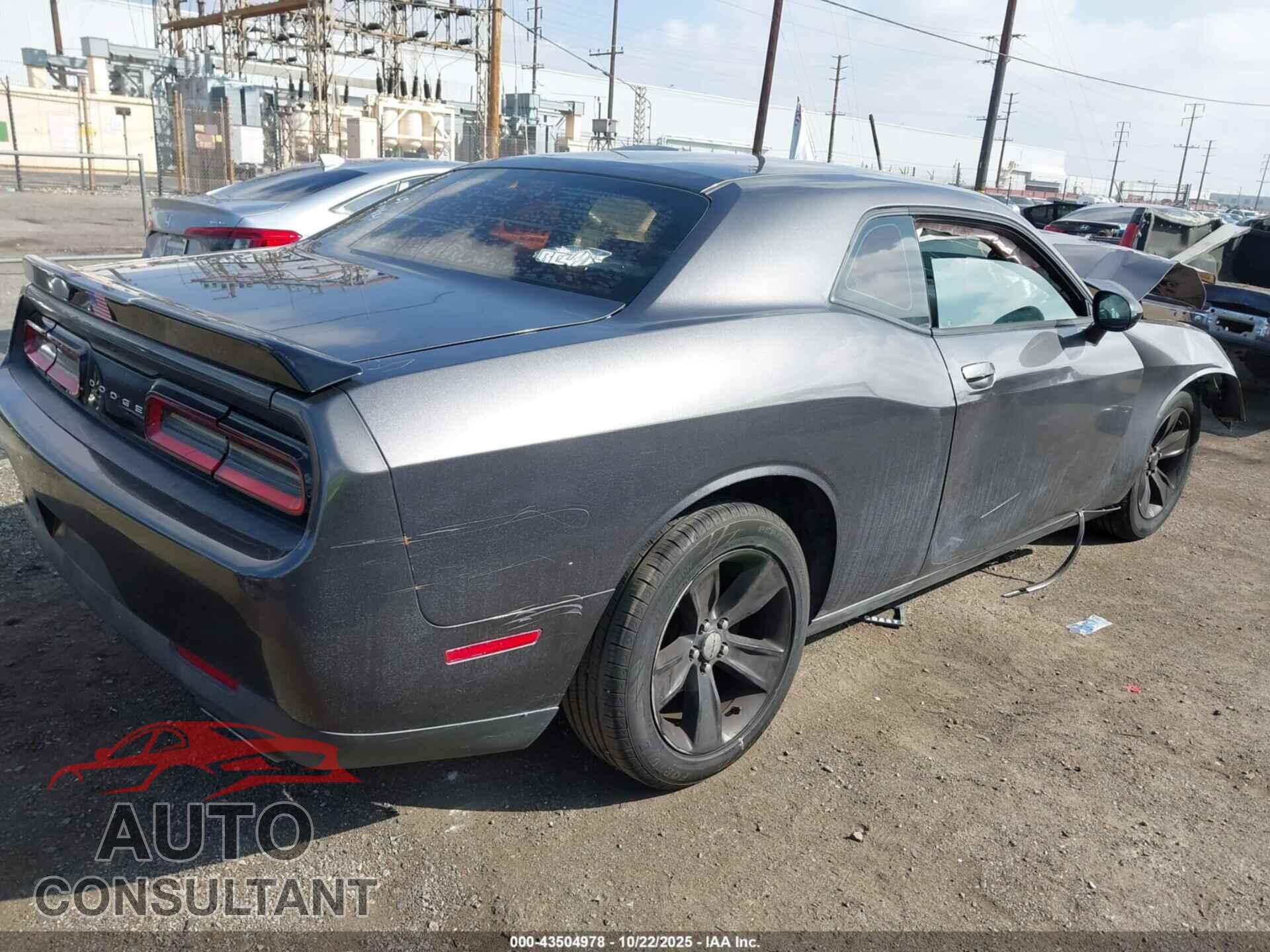 DODGE CHALLENGER 2016 - 2C3CDZAG2GH326071