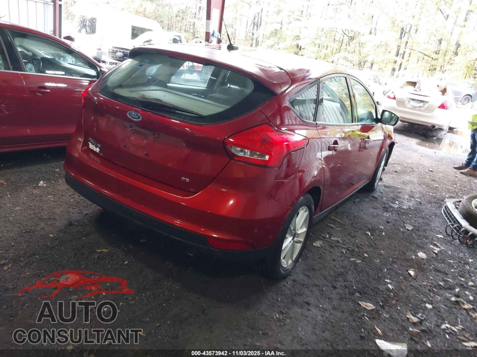 FORD FOCUS 2017 - 1FADP3K20HL221594