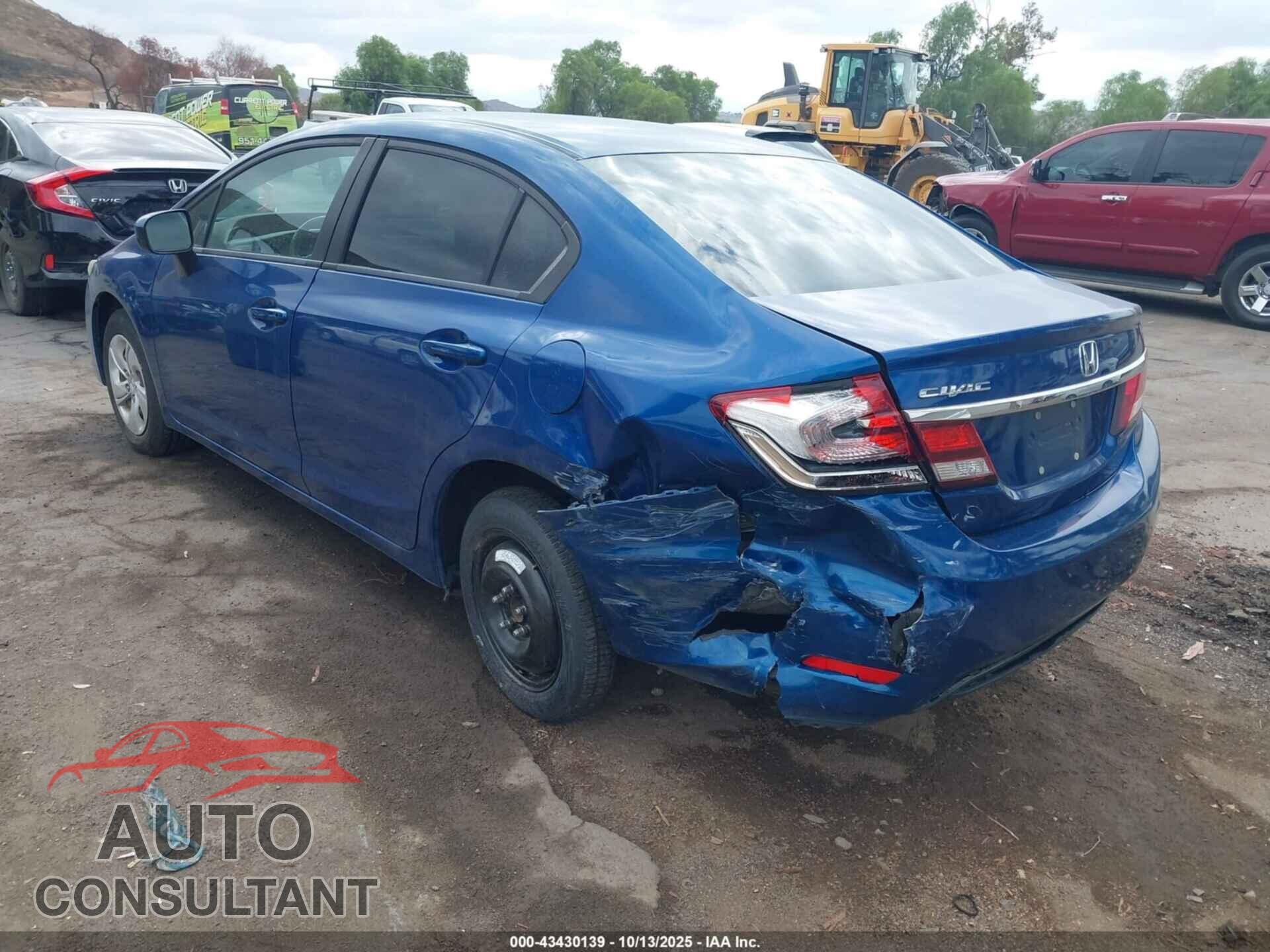 HONDA CIVIC 2014 - 19XFB2F59EE270362