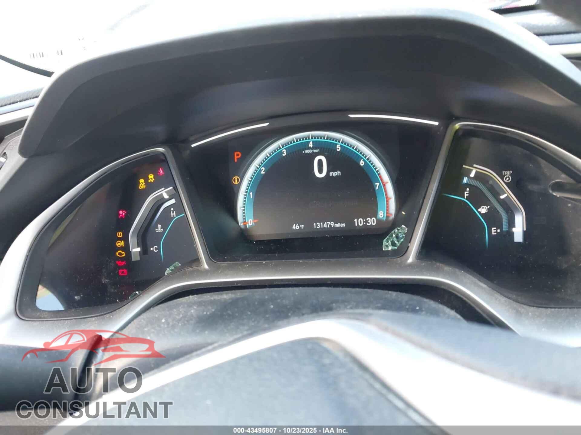 HONDA CIVIC 2017 - 19XFC2F76HE080876