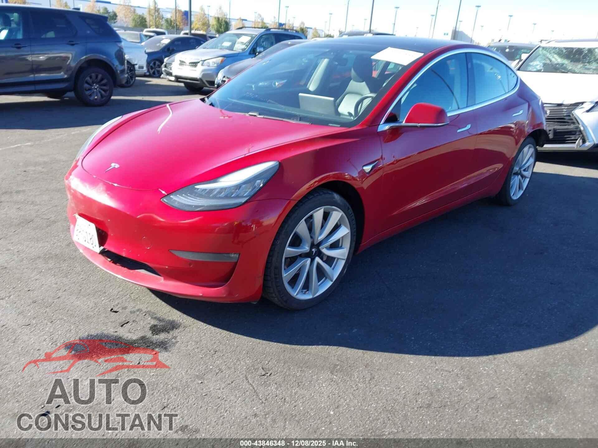 TESLA MODEL 3 2019 - 5YJ3E1EA9KF314546