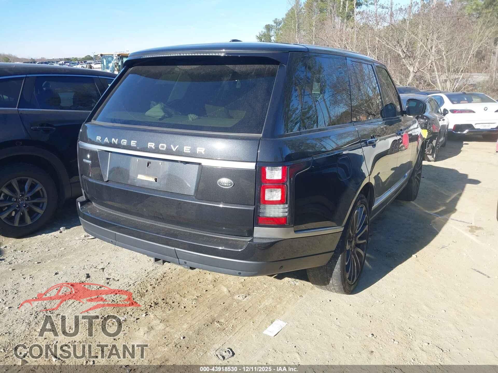 LAND ROVER RANGE ROVER 2014 - SALGV2TF2EA182144