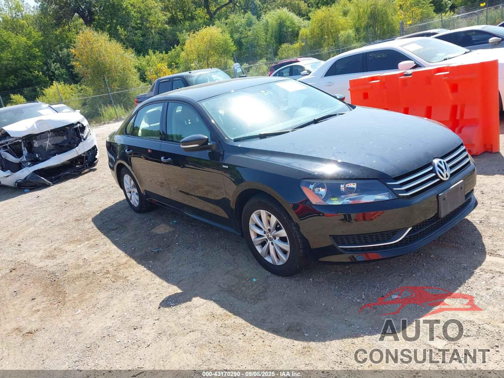 VOLKSWAGEN PASSAT 2014 - 1VWAS7A30EC116897