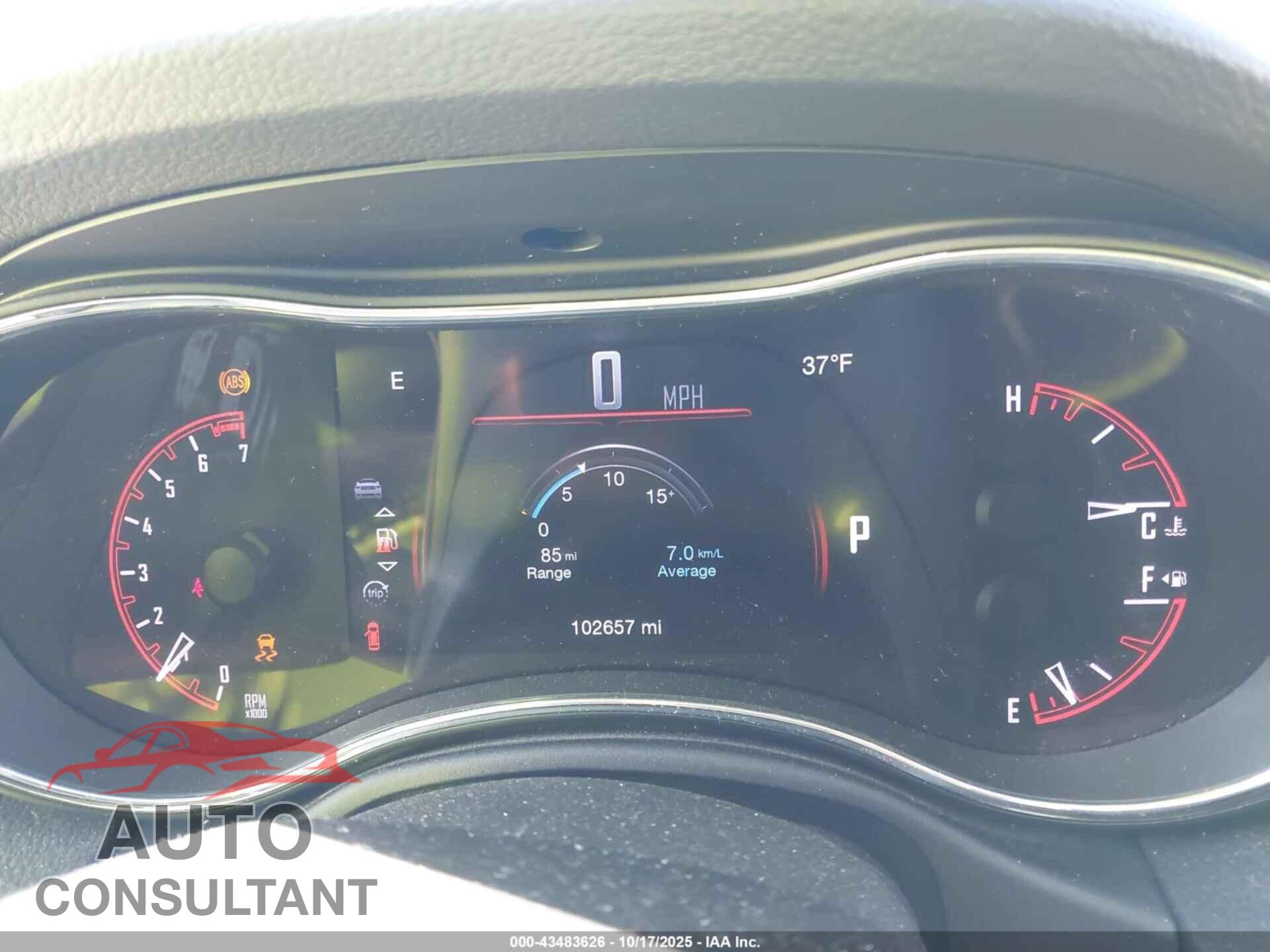 DODGE DURANGO 2017 - 1C4RDJDG7HC758081