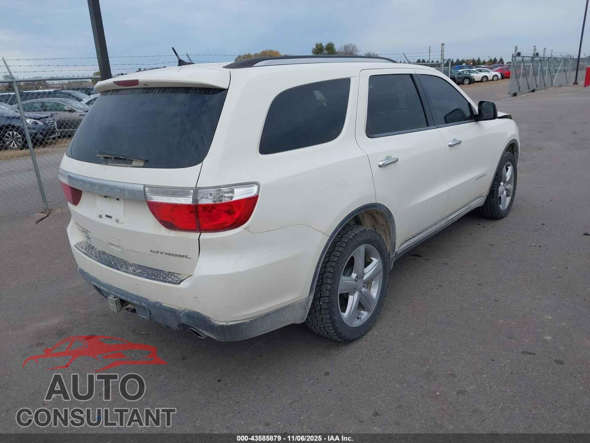 DODGE DURANGO 2012 - 1C4SDJET6CC286266