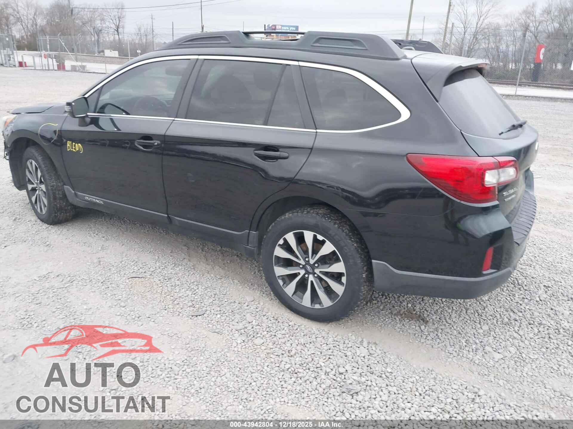 SUBARU OUTBACK 2015 - 4S4BSBLC1F3202885