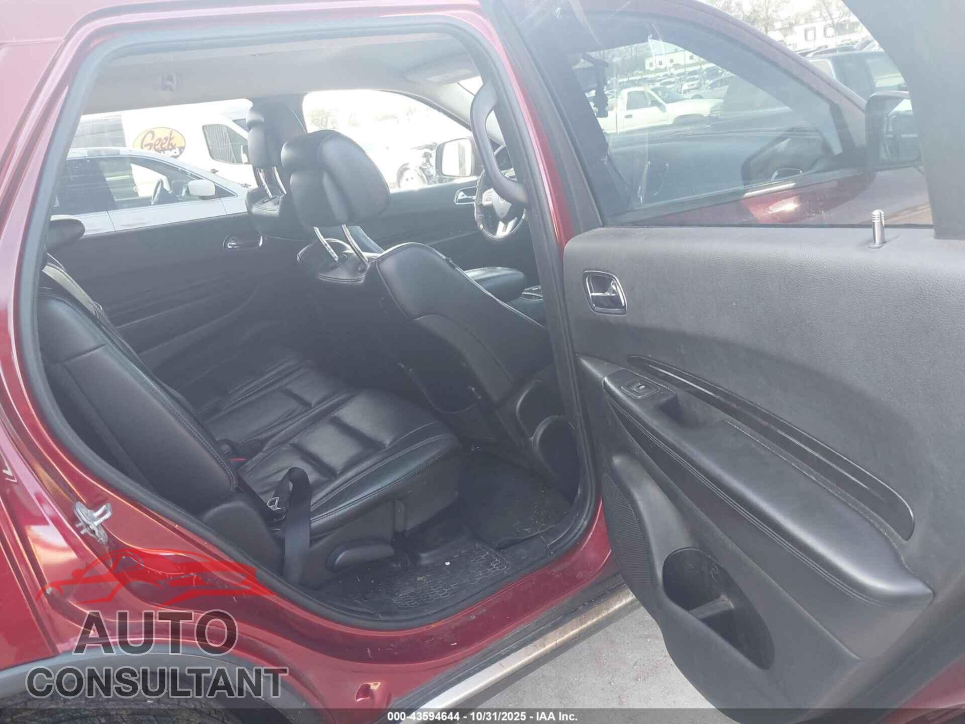 DODGE DURANGO 2013 - 1C4RDJDG5DC664405