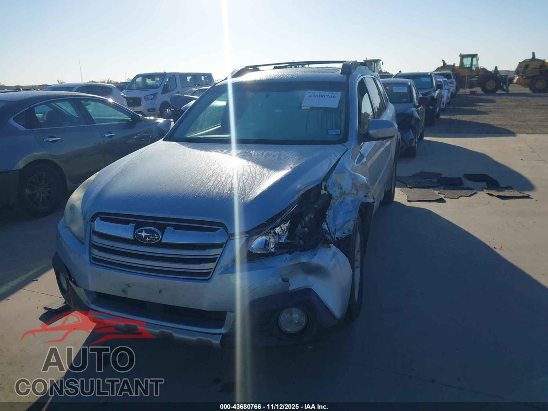 SUBARU OUTBACK 2014 - 4S4BRBLC9E3289705