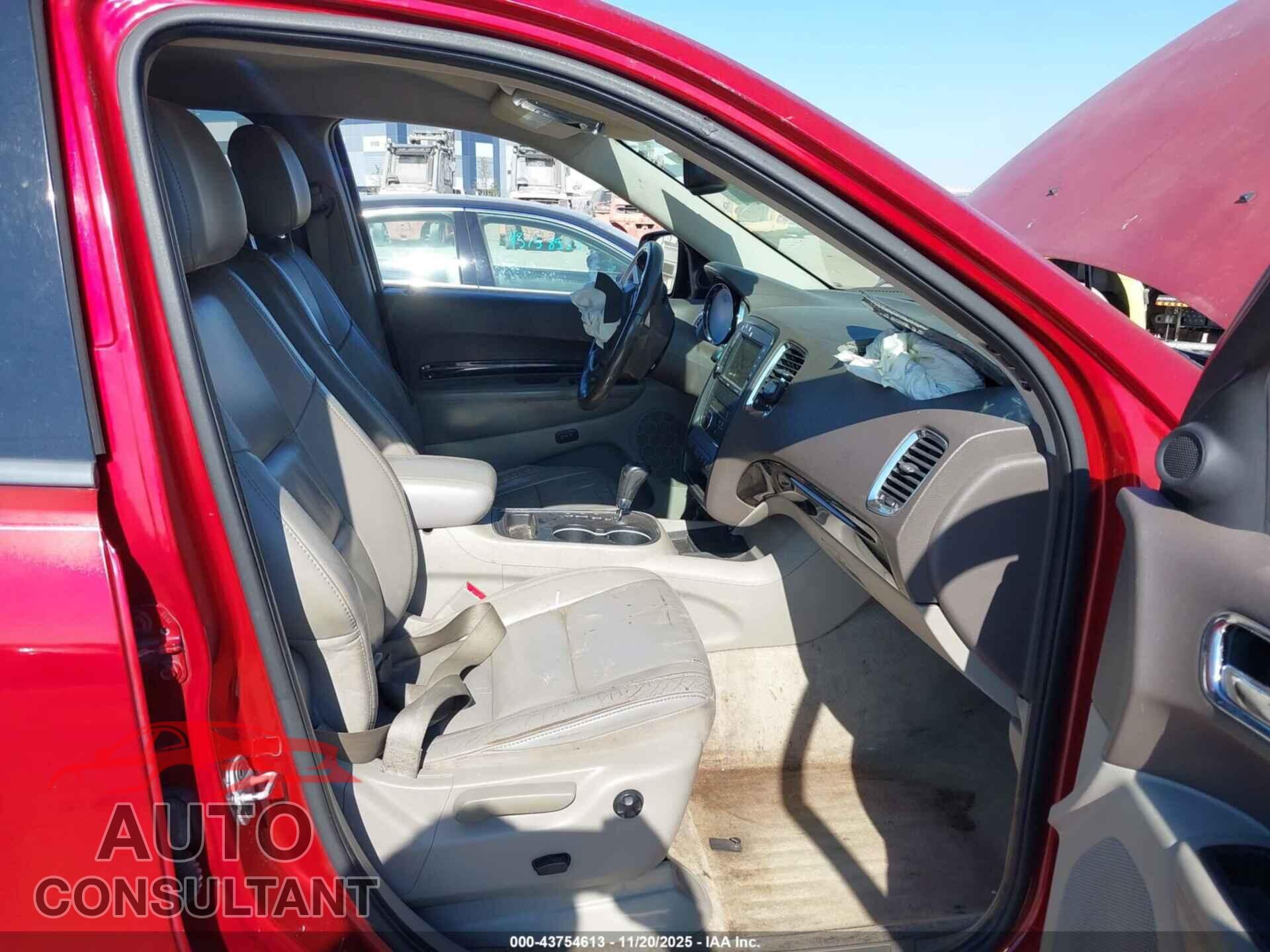 DODGE DURANGO 2011 - 1D4SD4GT7BC592991