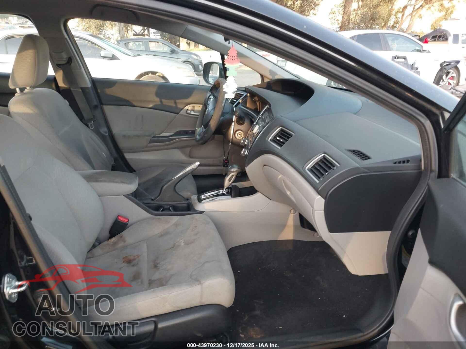 HONDA CIVIC 2013 - 19XFB2F59DE282445