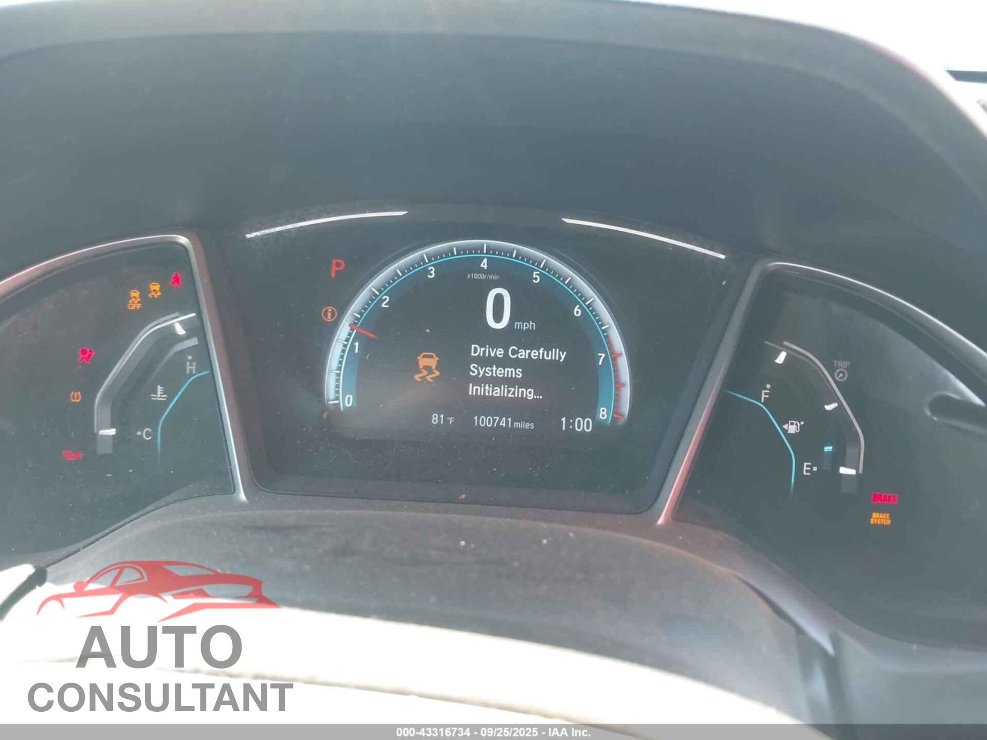 HONDA CIVIC 2017 - 19XFC2F74HE205647