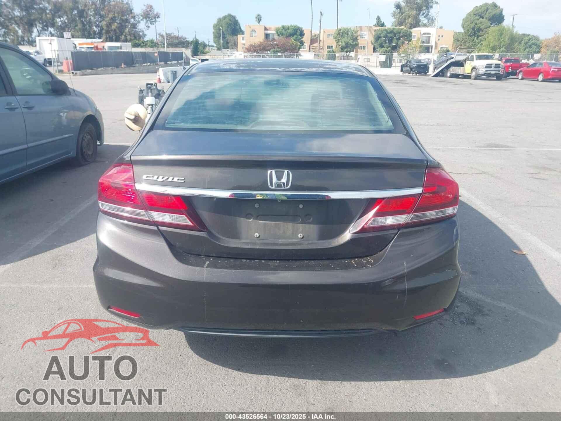 HONDA CIVIC 2013 - 19XFB2F84DE200020
