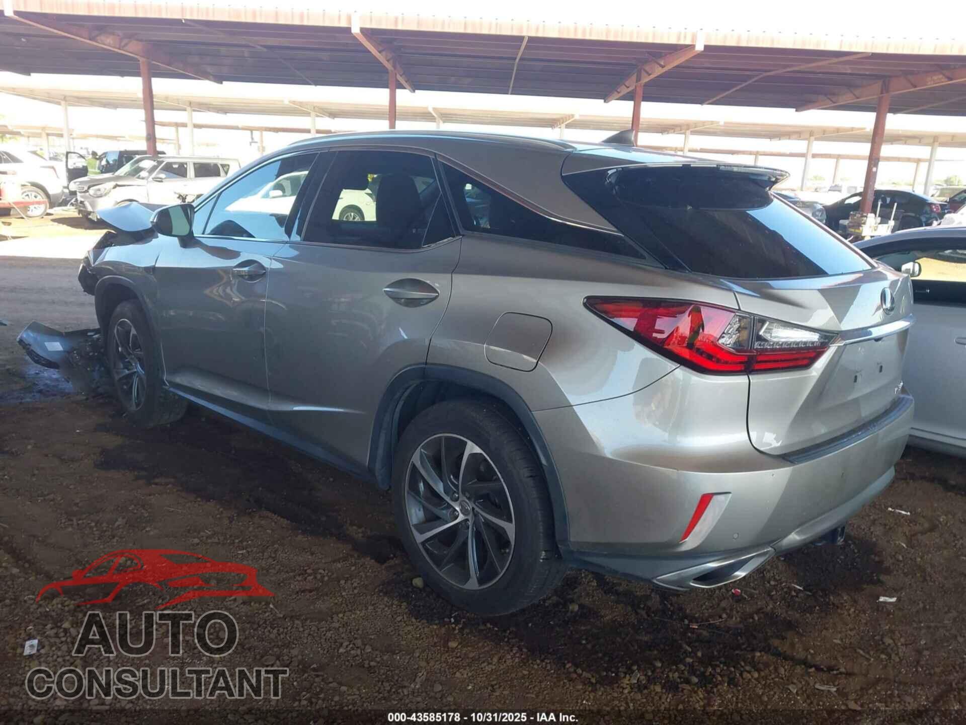 LEXUS RX 2017 - 2T2ZZMCA1HC073075
