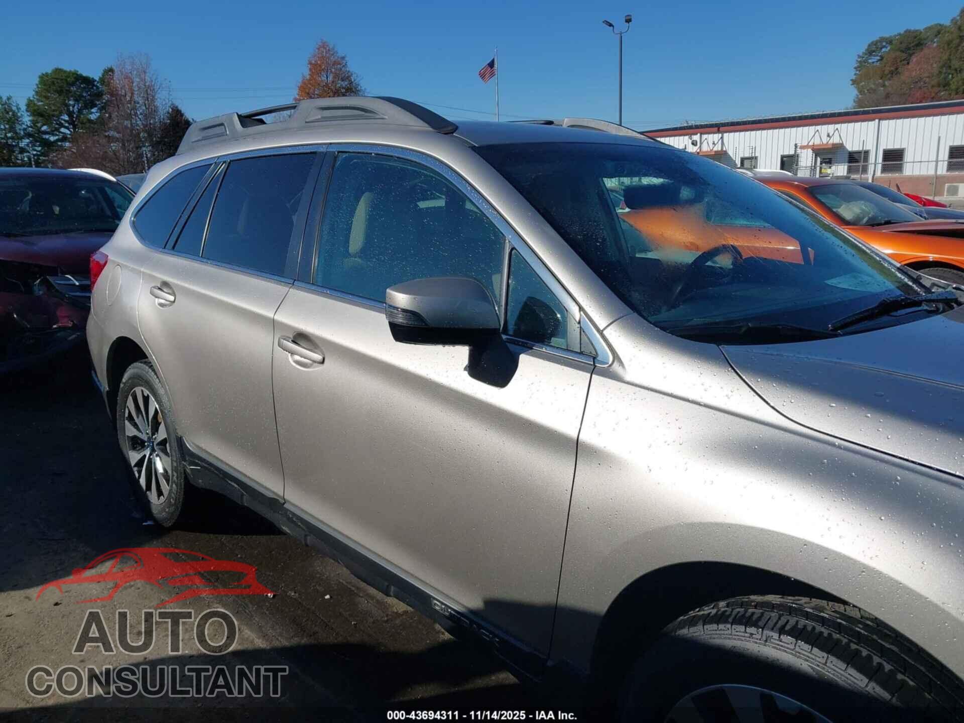 SUBARU OUTBACK 2017 - 4S4BSANC7H3343664
