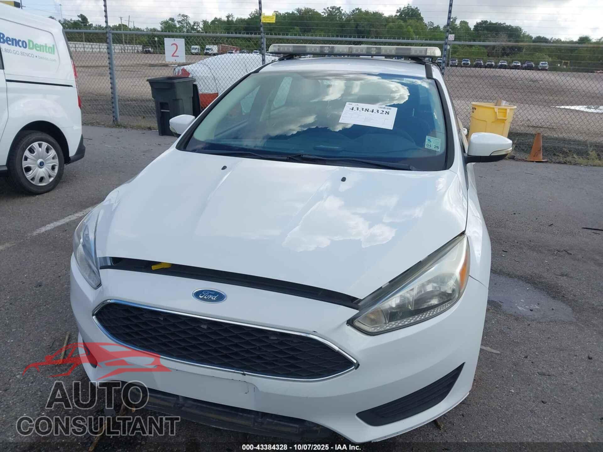 FORD FOCUS 2016 - 1FADP3F26GL304567