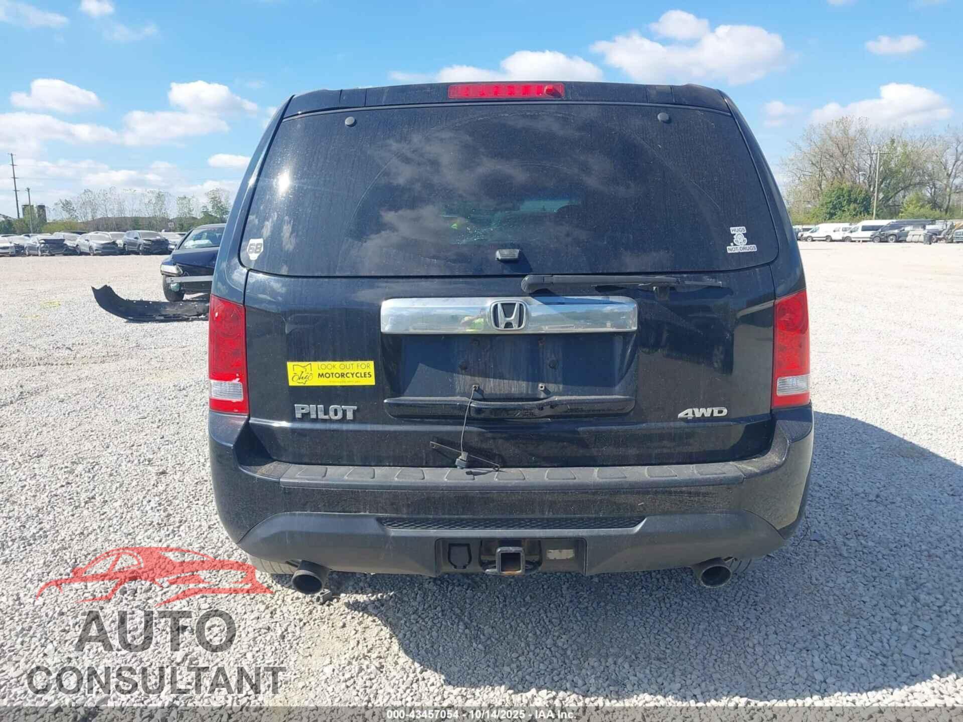 HONDA PILOT 2012 - 5FNYF4H46CB036152