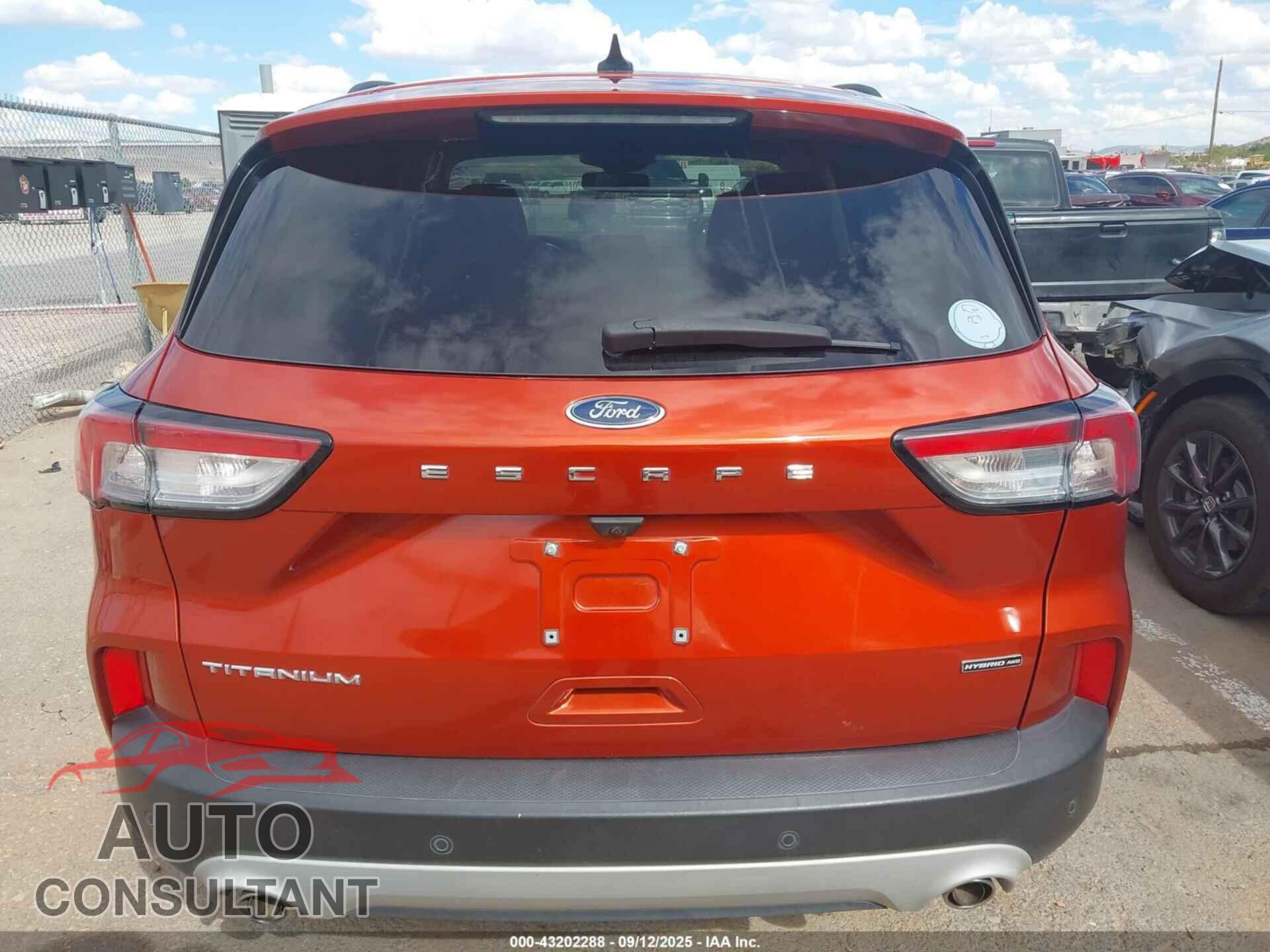 FORD ESCAPE 2020 - 1FMCU9DZ0LUA52185