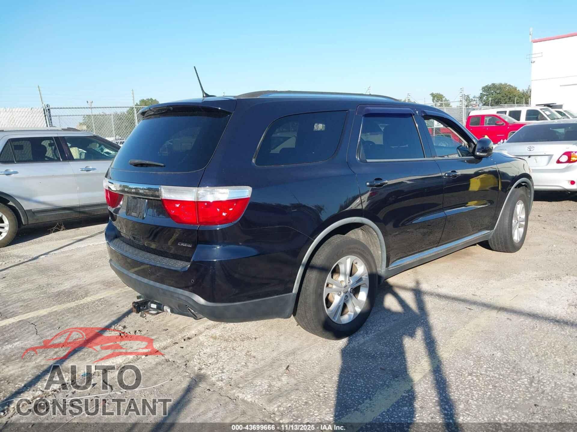 DODGE DURANGO 2011 - 1D4SD4GTXBC592337