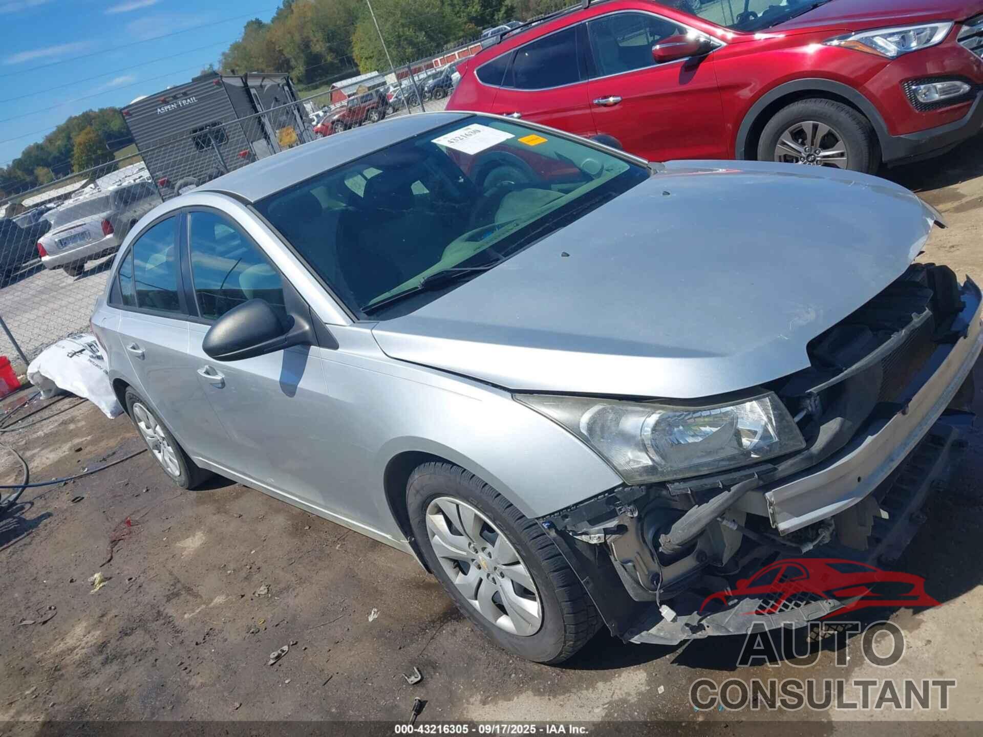 CHEVROLET CRUZE 2014 - 1G1PA5SH9E7158727