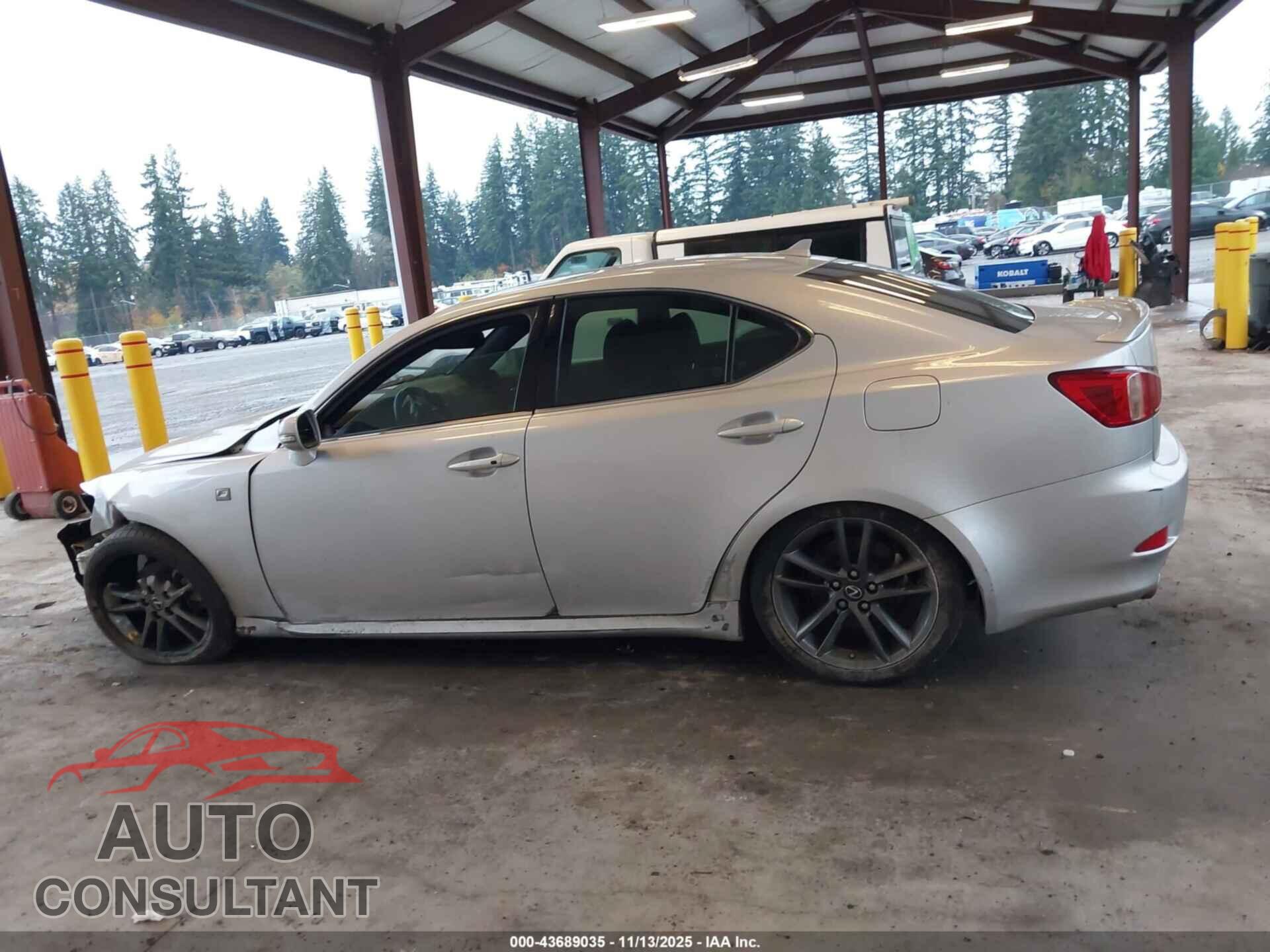 LEXUS IS 250 2012 - JTHBF5C23C5163796