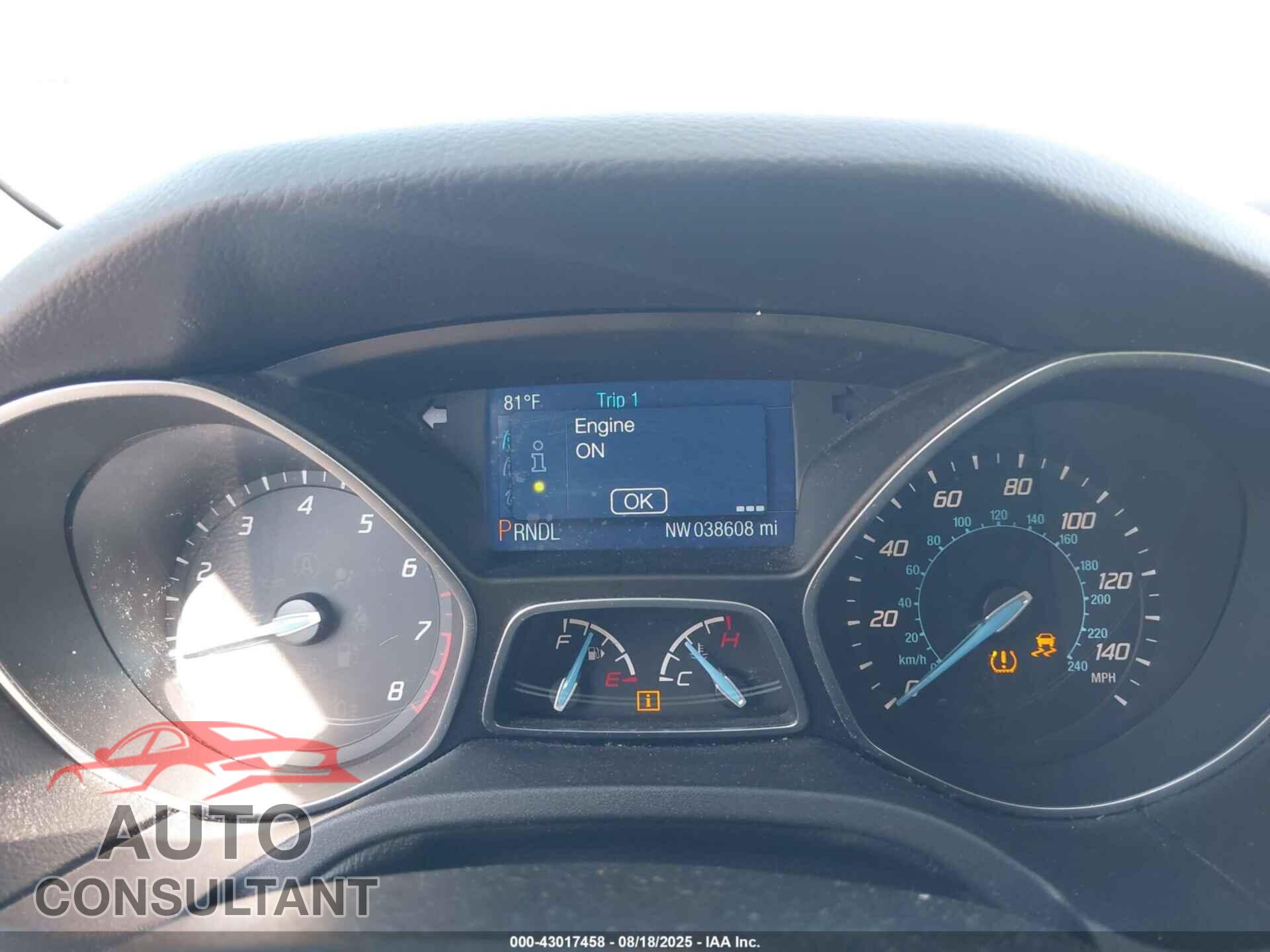 FORD FOCUS 2014 - 1FADP3K26EL252943