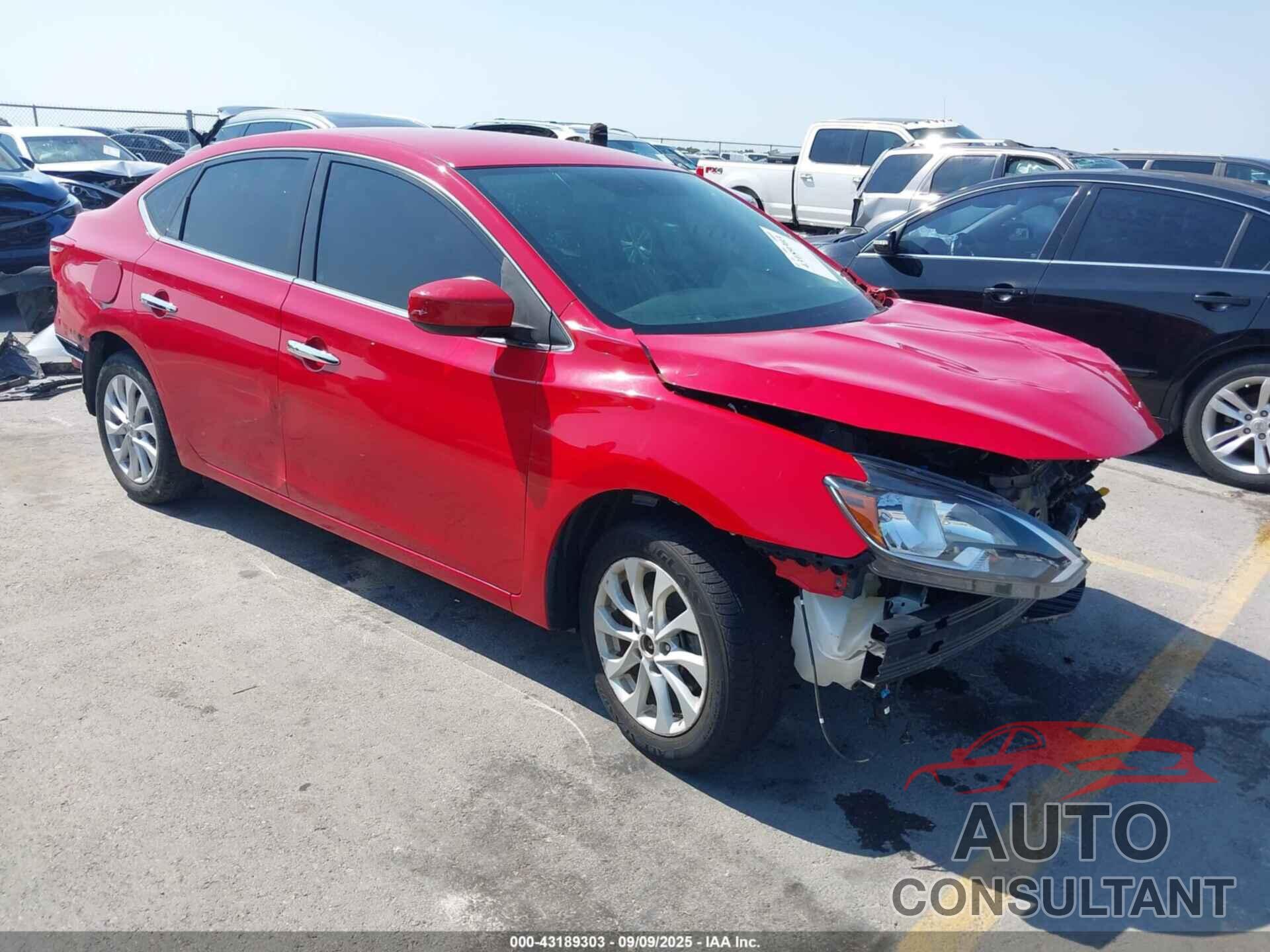 NISSAN SENTRA 2019 - 3N1AB7AP8KL614435