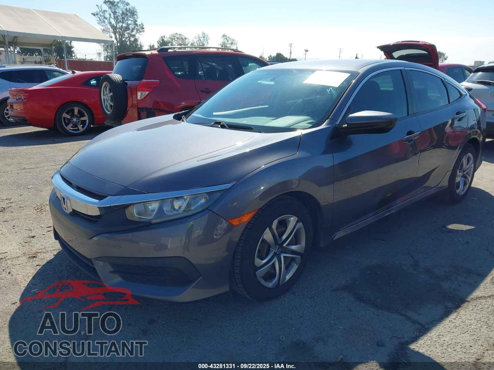 HONDA CIVIC 2017 - 19XFC2F55HE007366