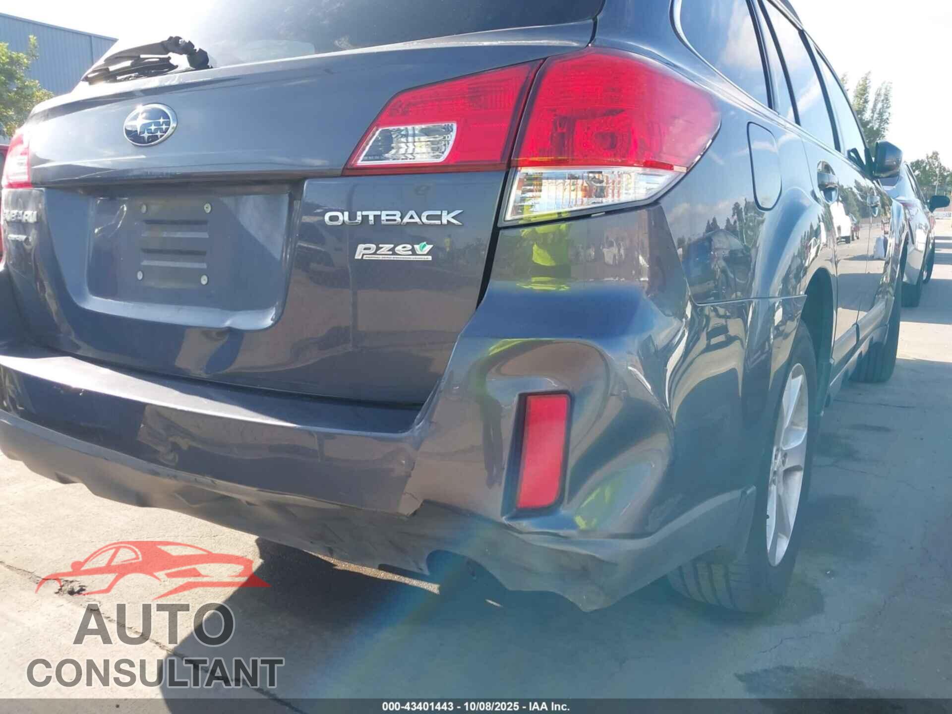 SUBARU OUTBACK 2014 - 4S4BRBNC4E3253322