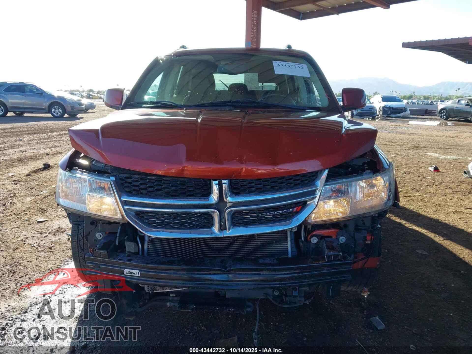 DODGE JOURNEY 2012 - 3C4PDDDG4CT274021