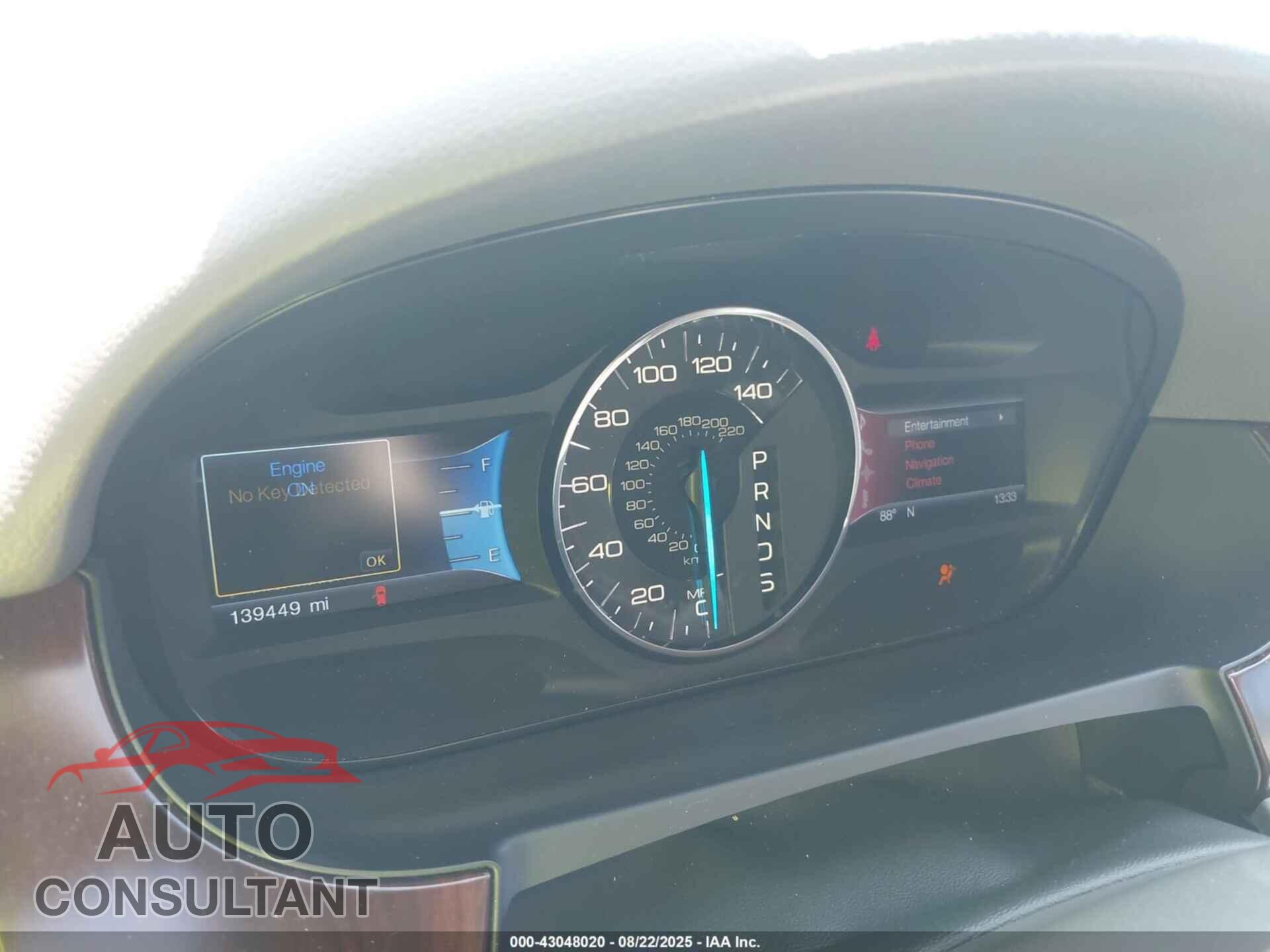 FORD EDGE 2013 - 2FMDK3KC0DBE05926