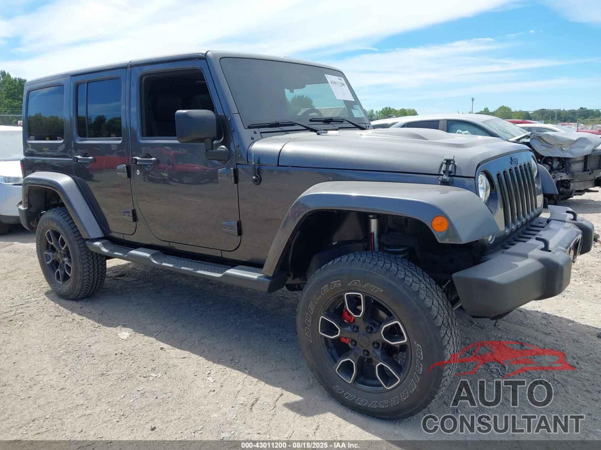 JEEP WRANGLER JK UNLIMITED 2018 - 1C4BJWEG1JL821557