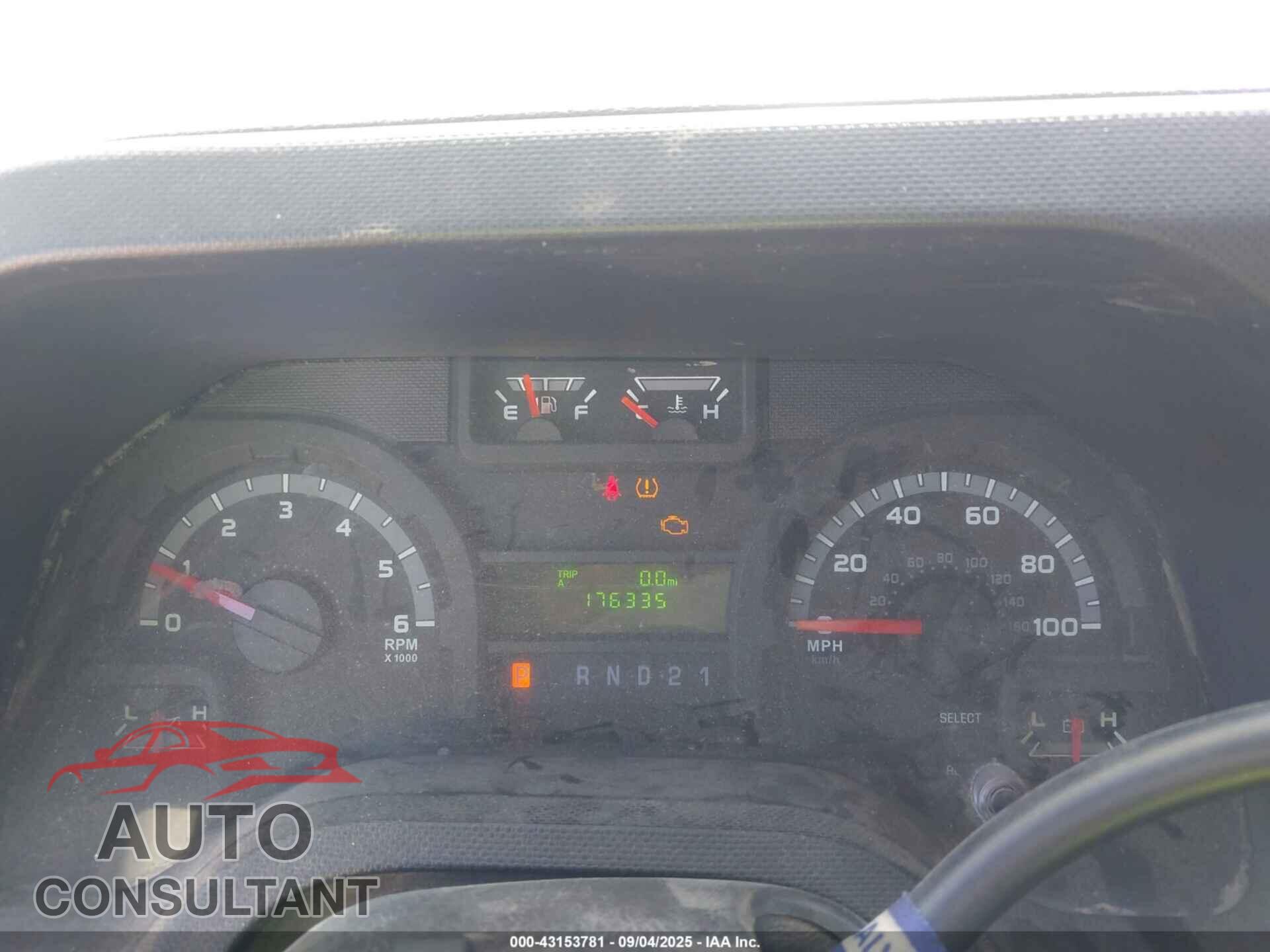 FORD E-150 2013 - 1FTNE1EW9DDA23480