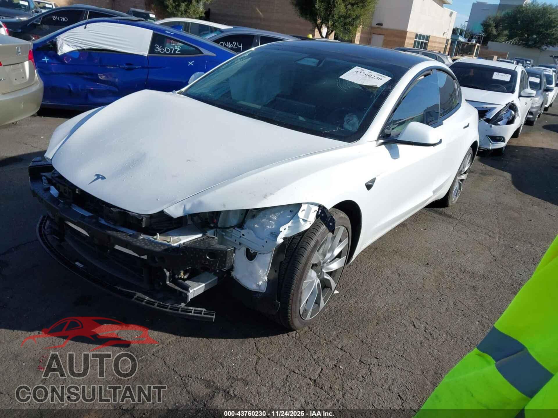 TESLA MODEL 3 2024 - 5YJ3E1EA6RF751091
