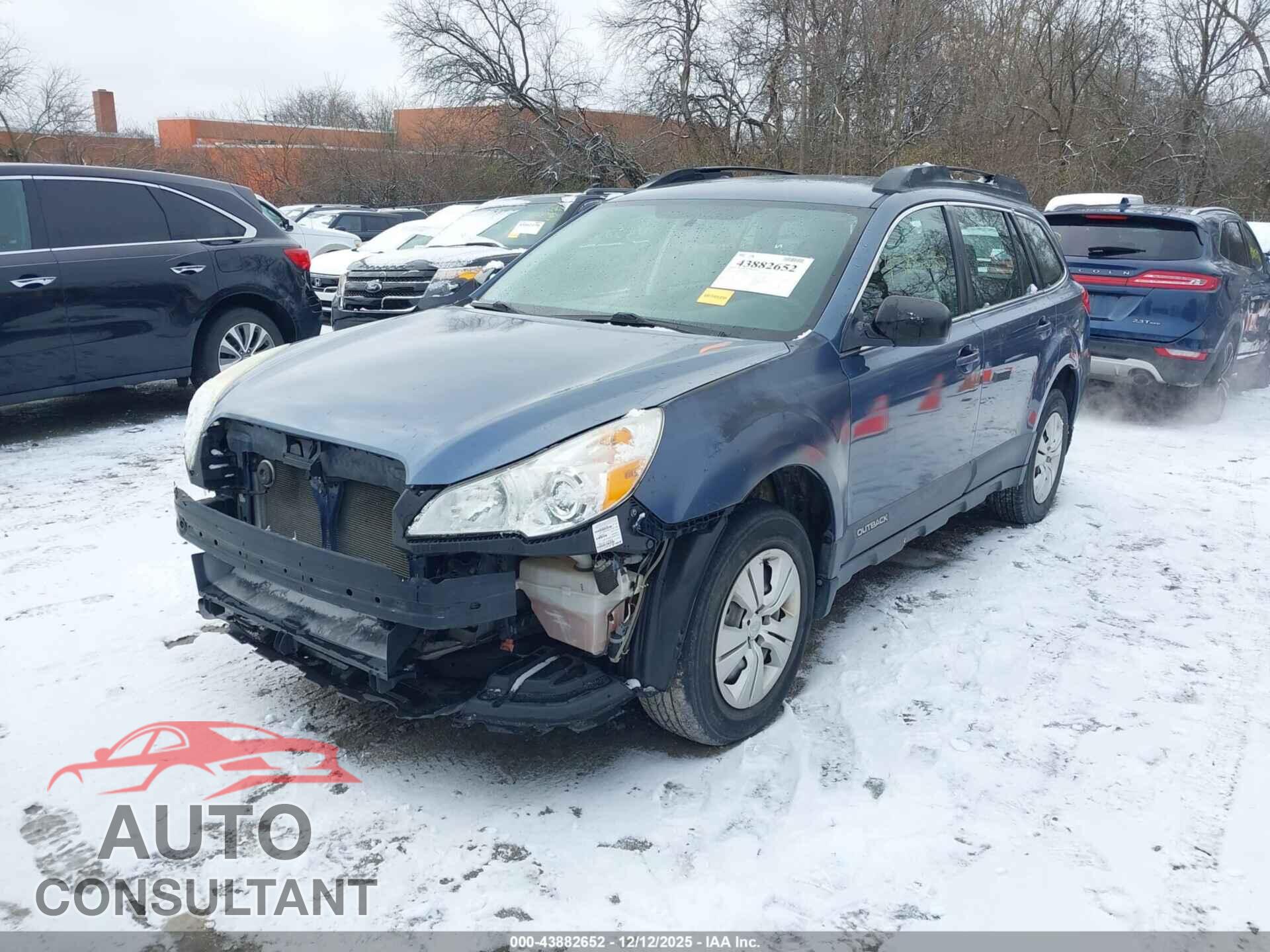 SUBARU OUTBACK 2013 - 4S4BRCAC4D3258160