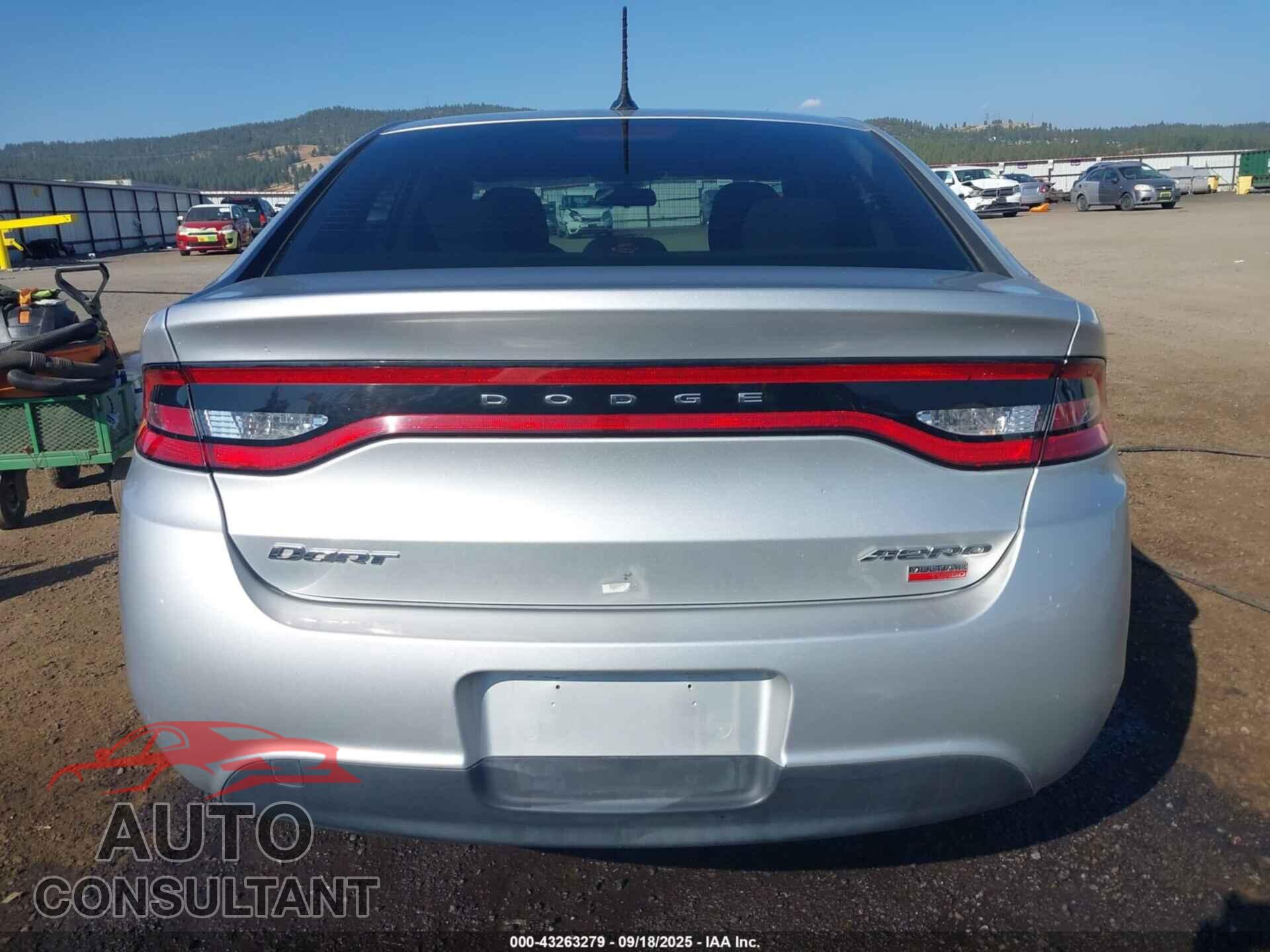 DODGE DART 2013 - 1C3CDFAH2DD319332