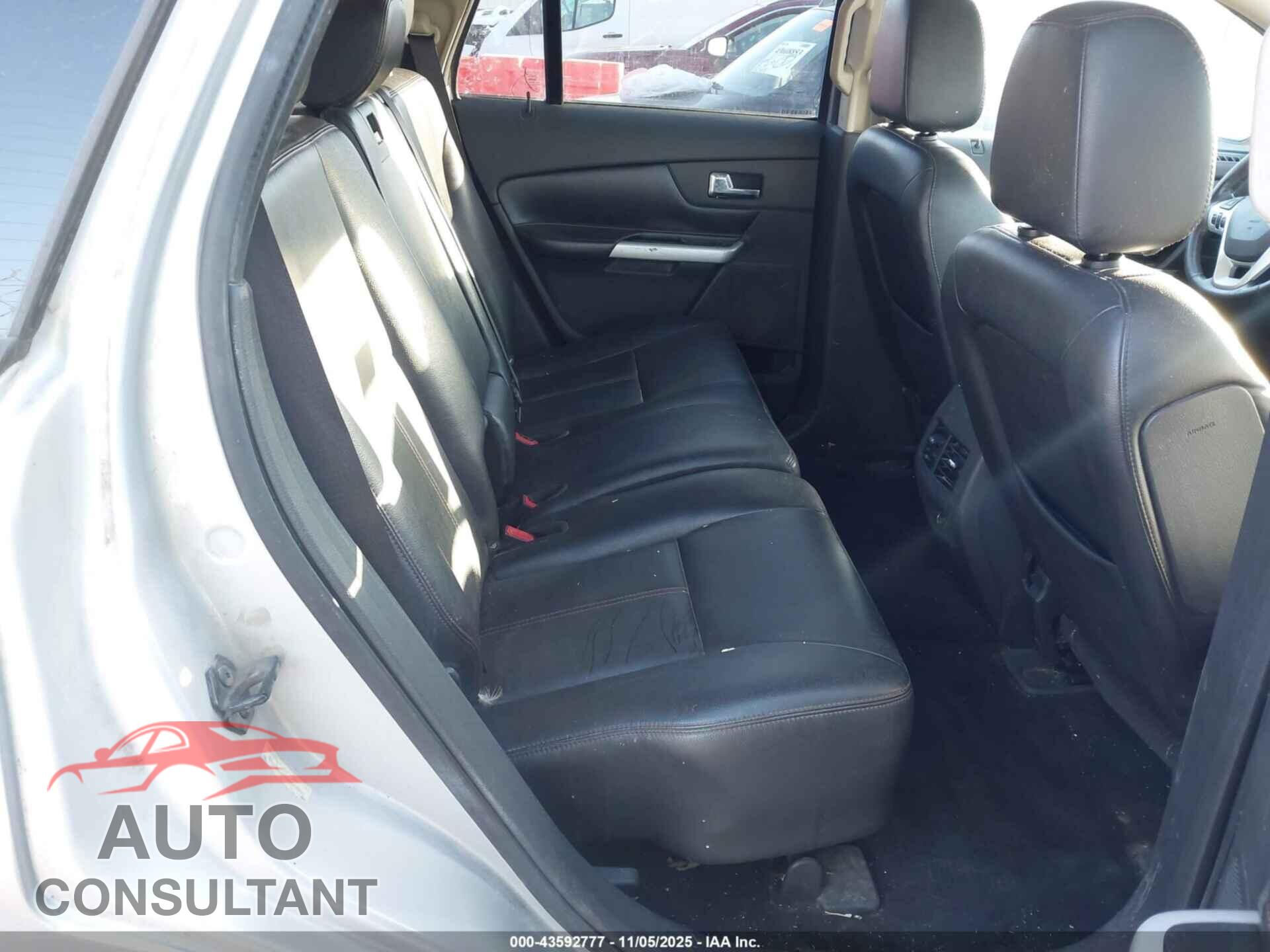 FORD EDGE 2012 - 2FMDK3J9XCBA49800